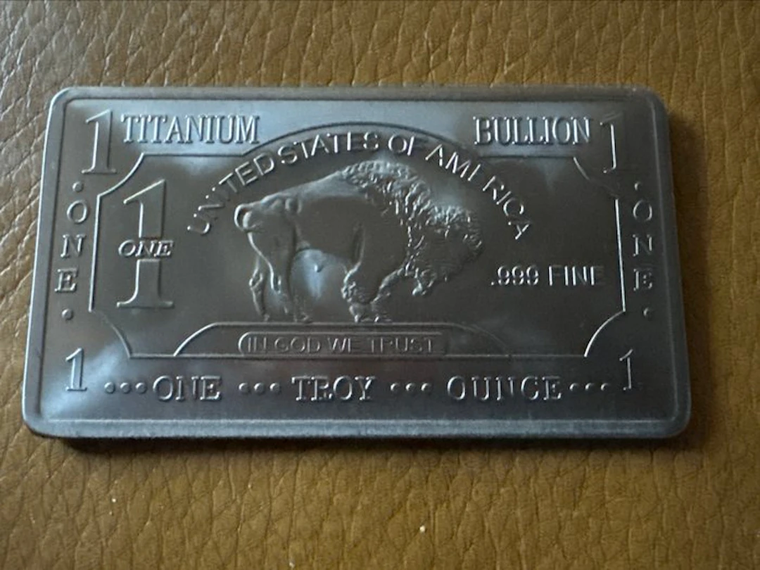 World. 1 oz American Buffalo - 999 Titan (No reserve price)