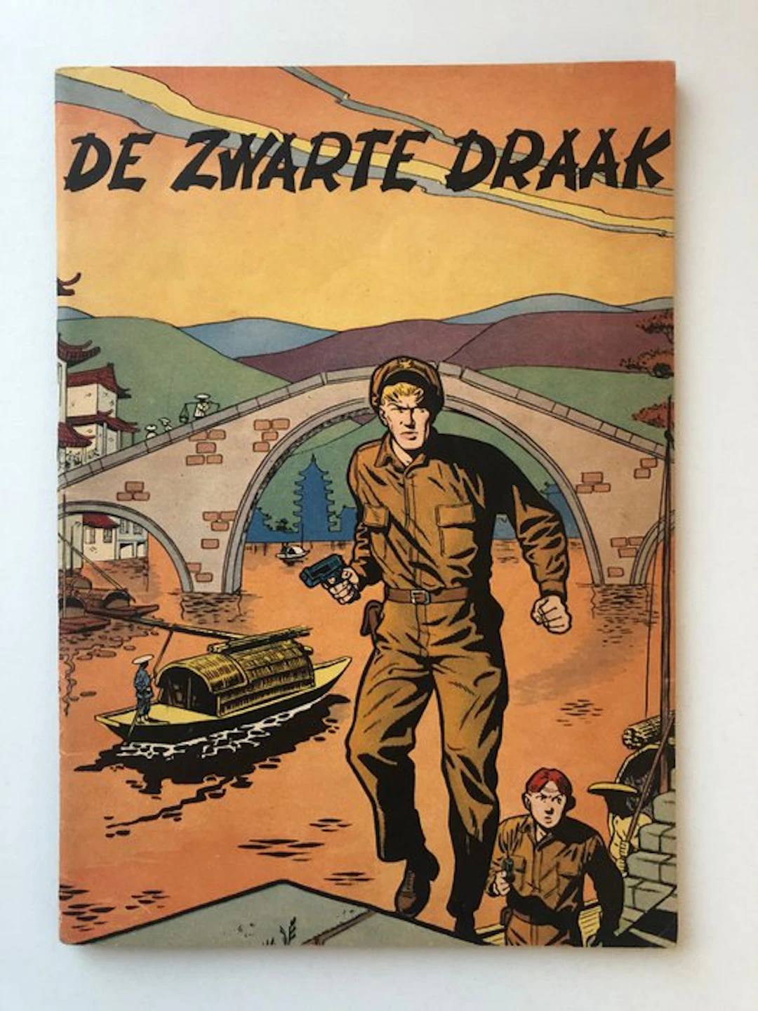 Buck Danny 5 - De zwarte draak - 1 Album - First edition - 1951