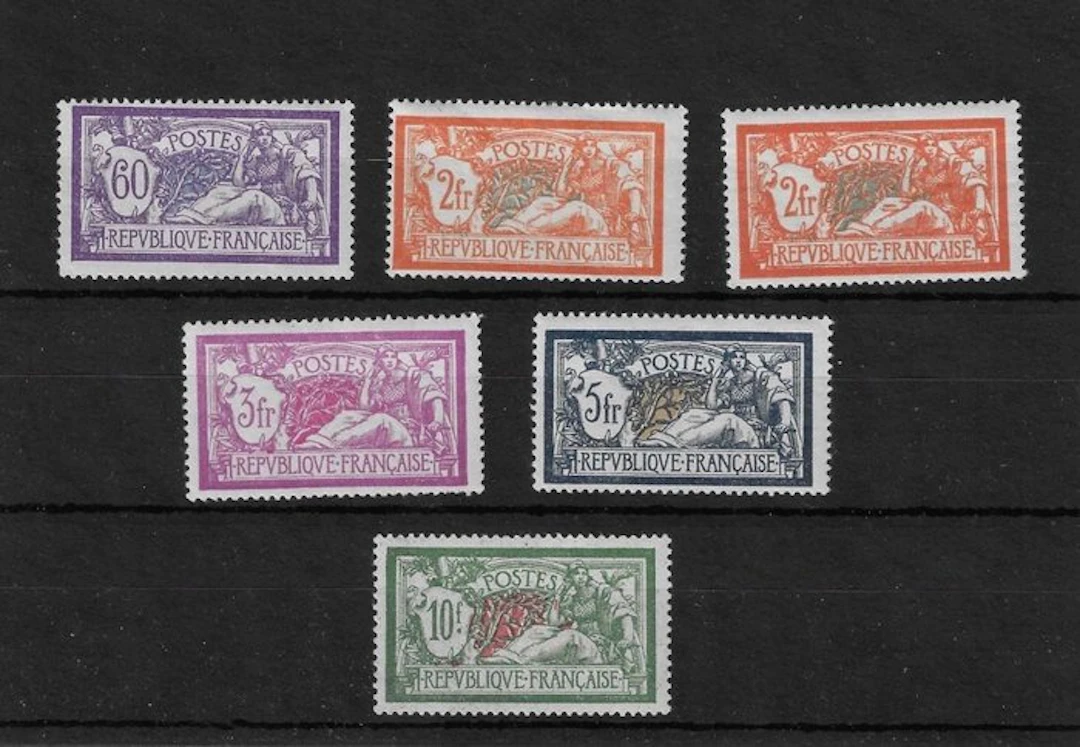 France - Merson-type stamps lot – value €1300