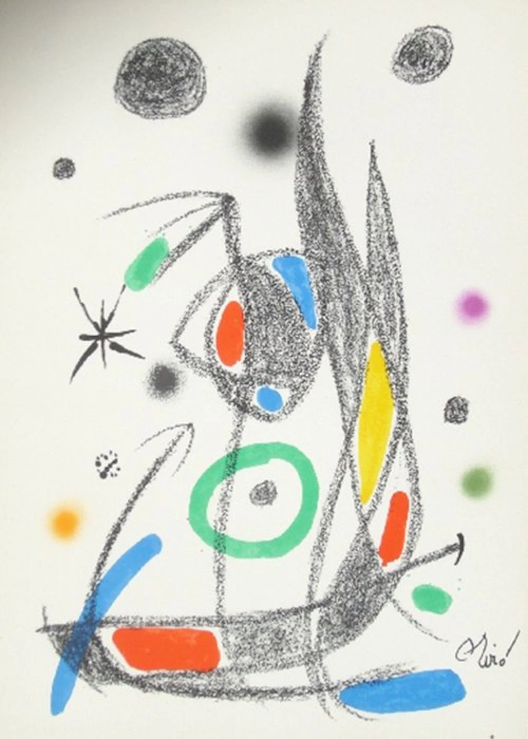 Joan Miro (1893-1983) - Joan Miró - Maravillas con variaciones acrosticas 14