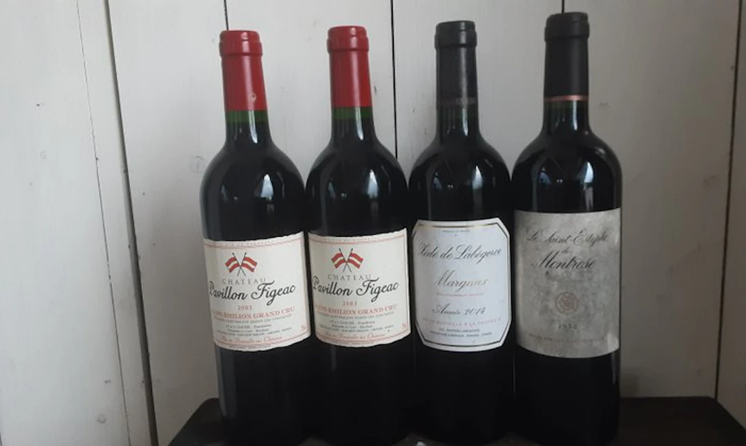 2003 x 2 Château Pavillon Figeac 2014 Zédé de Labégorce...