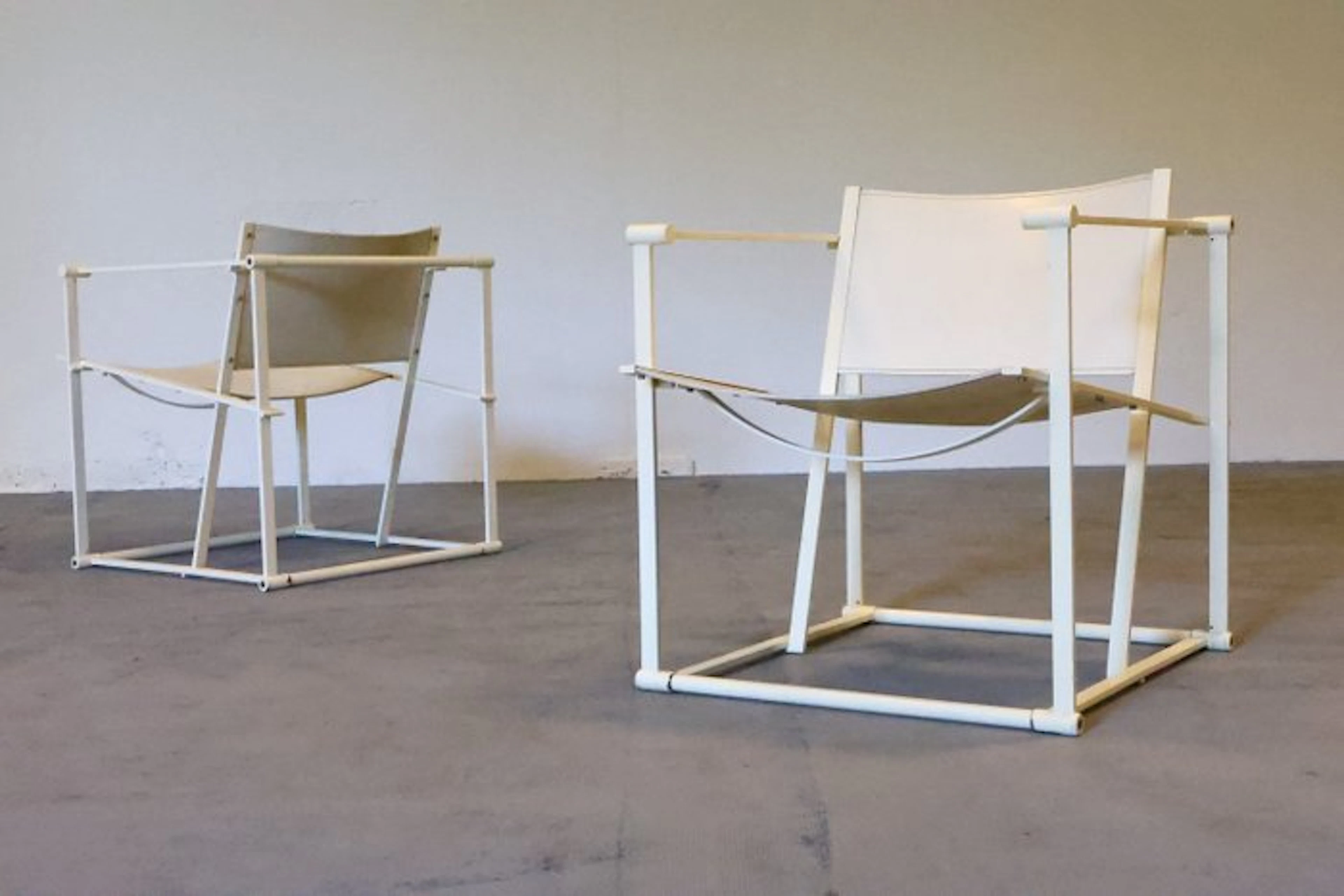 Pastoe - Radboud van Beekum - Armchair (2) - FM60 cube chairs - Steel