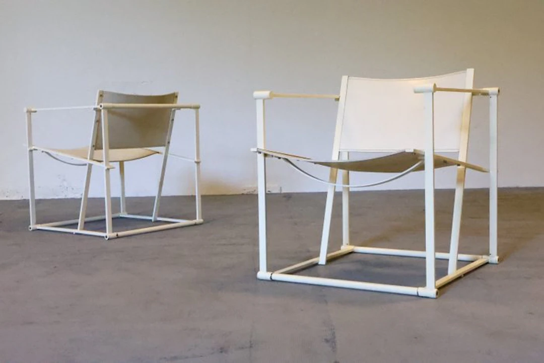 Pastoe - Radboud van Beekum - Armchair (2) - FM60 cube chairs - Steel