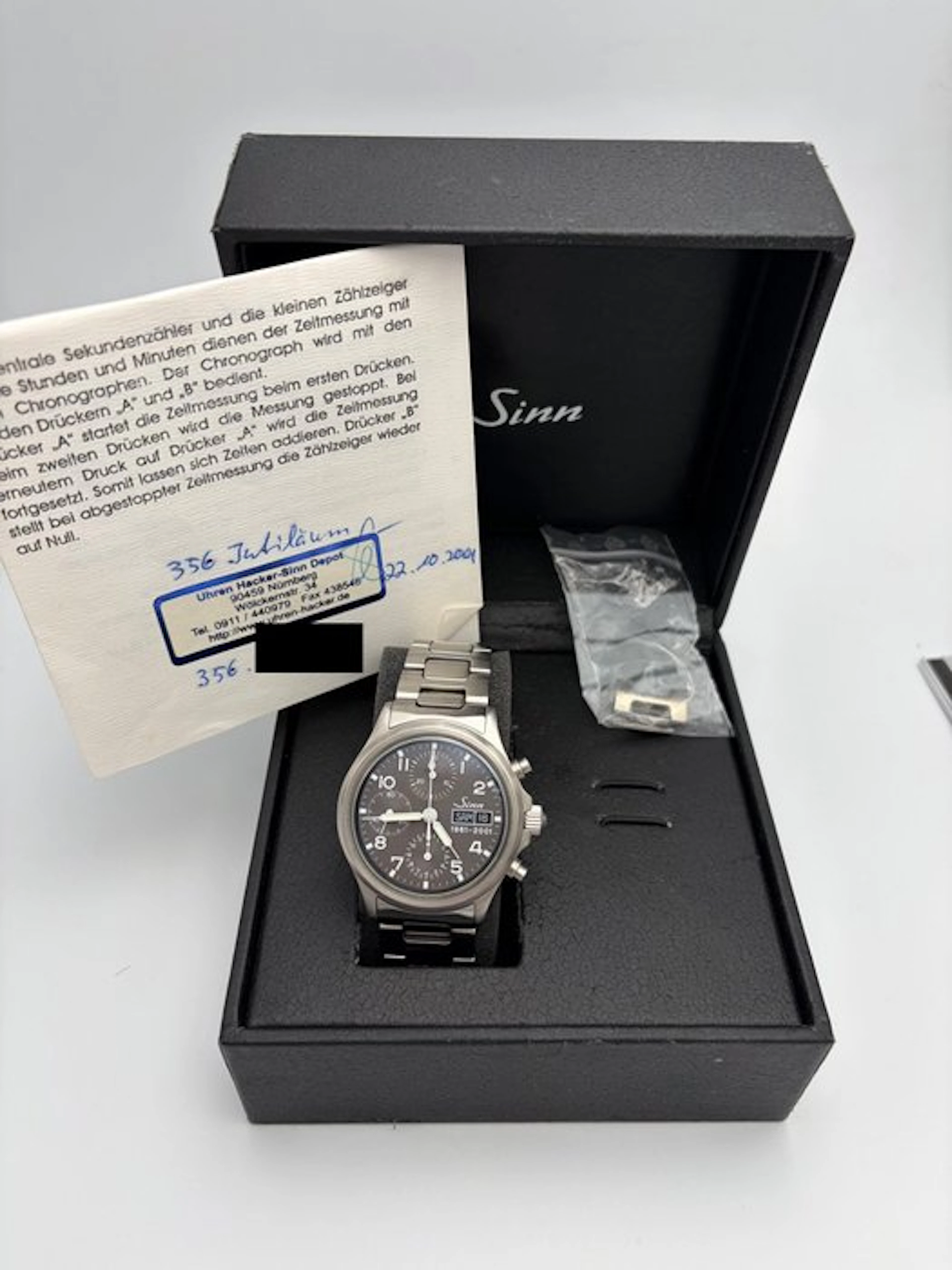 Sinn - 356 40 Jahre Jubiläum Edition - 356 - Men - 2001