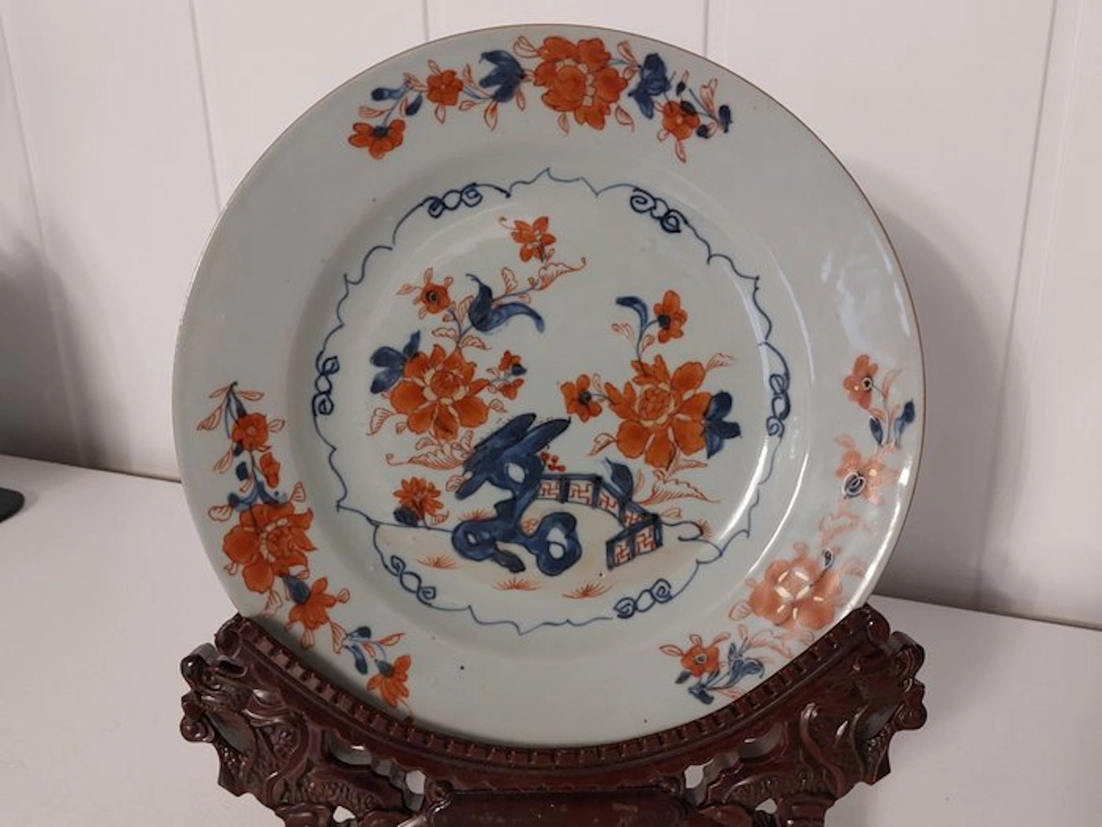 Plate - Porcelain - IMARI KANGXI 1622 1750