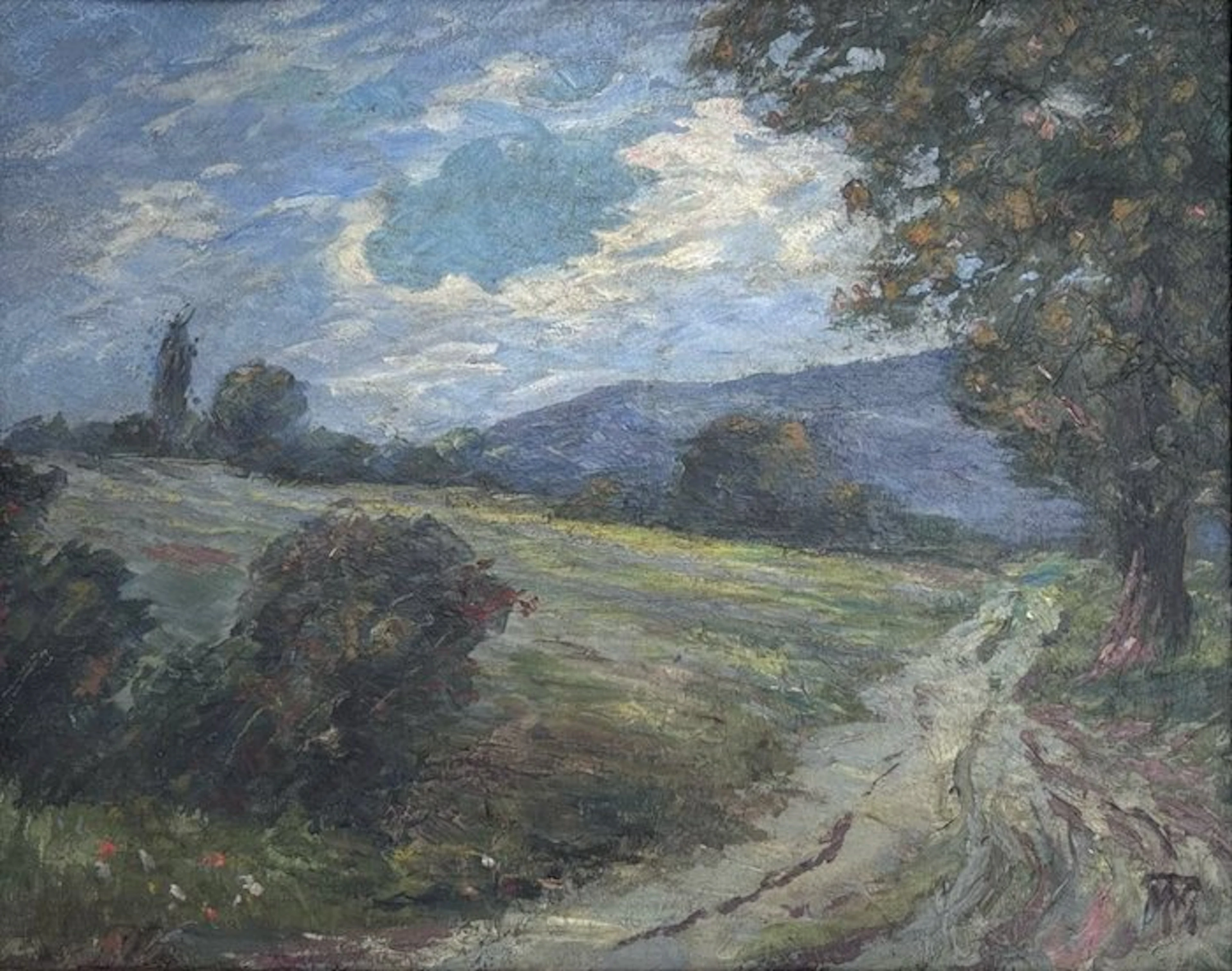 German school (XX) - Landschaft