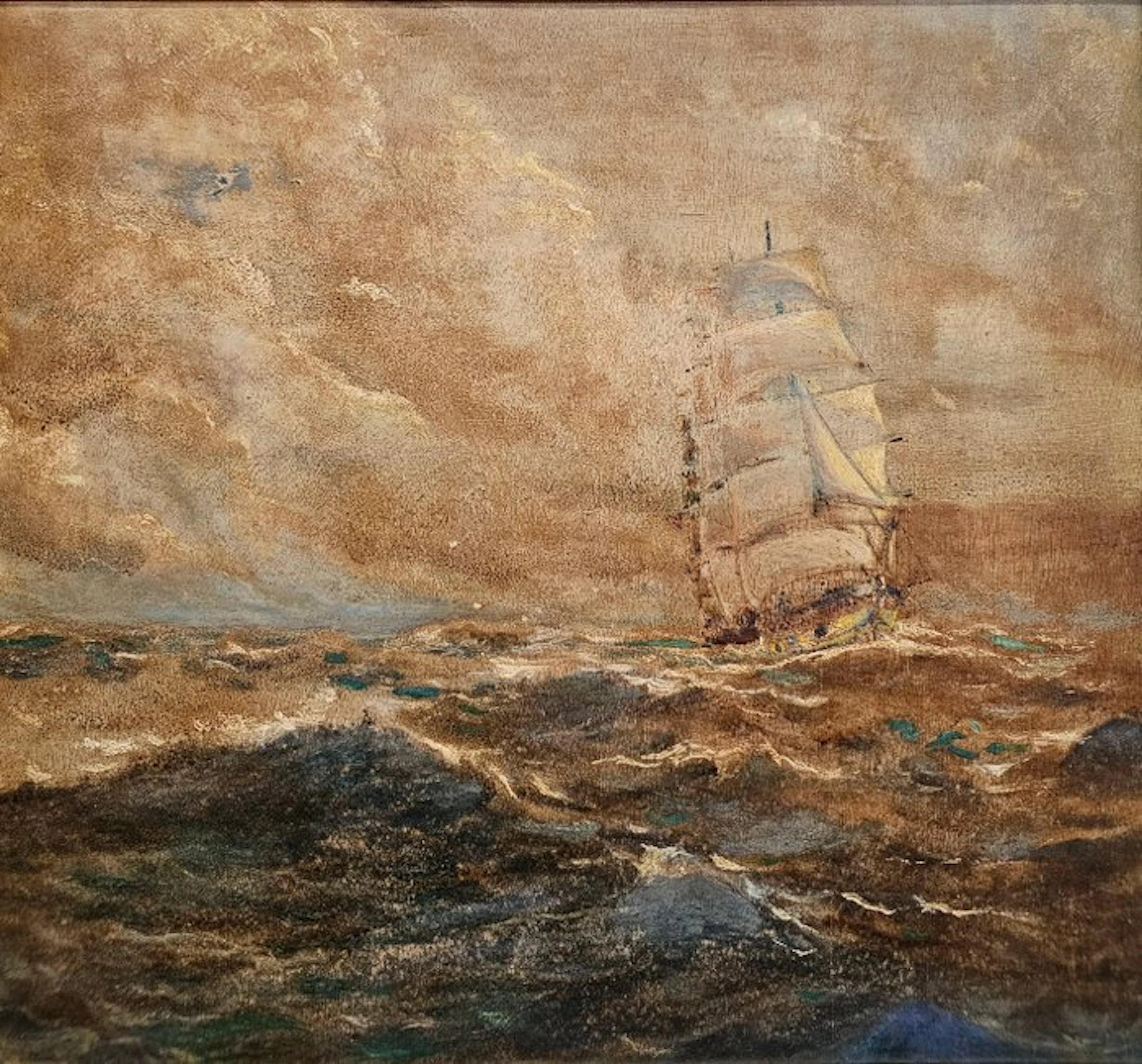 European School (XIX-XX) - Navigating the Storm