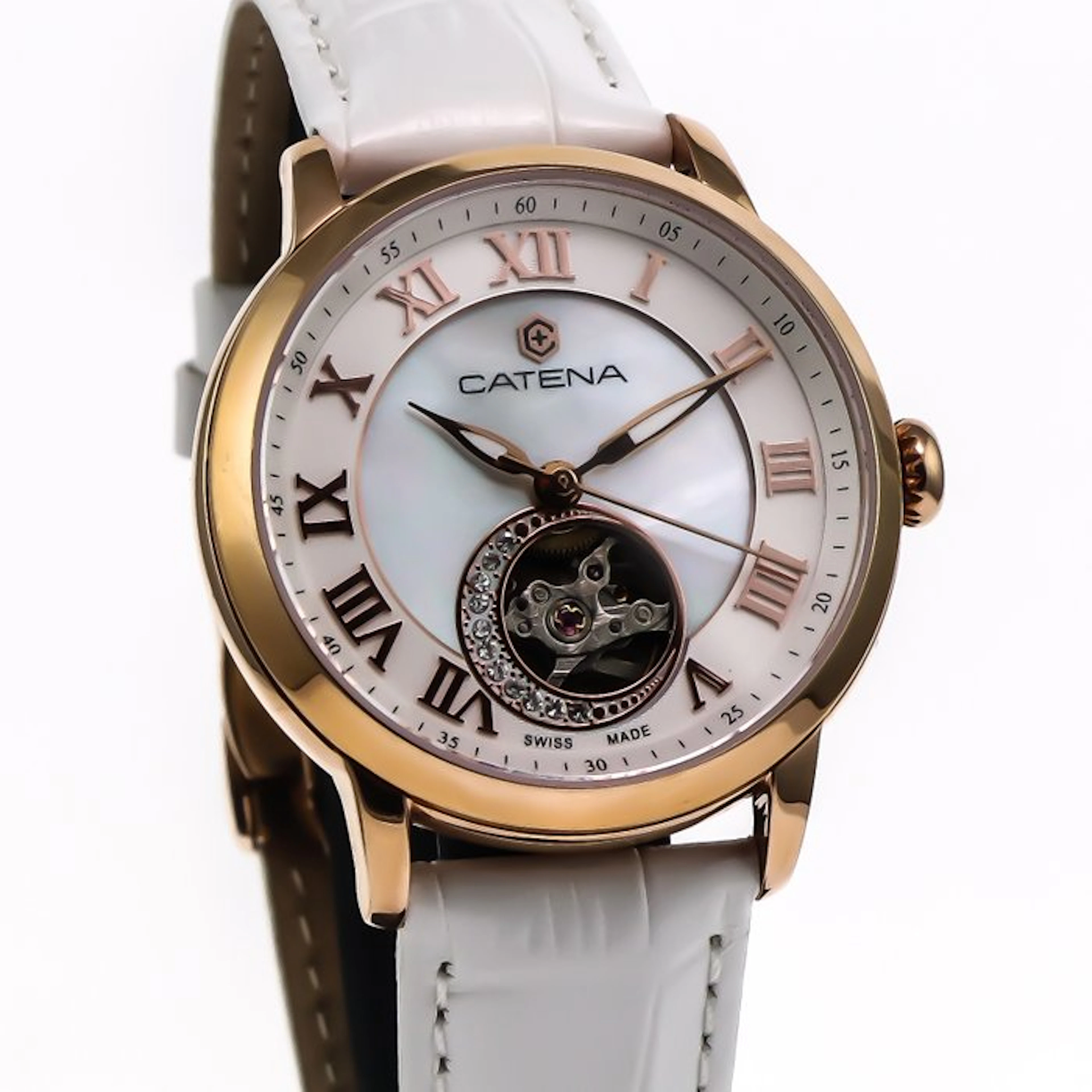 Catena - Automatic Swiss Made Watch Open Heart...