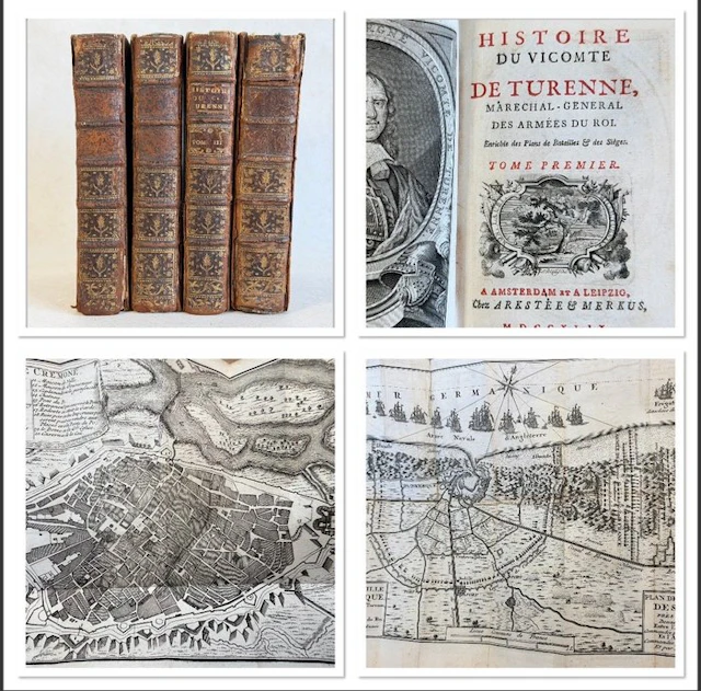 Ramsay/Schley - Histoire du Vicomte de Turenne - 1749