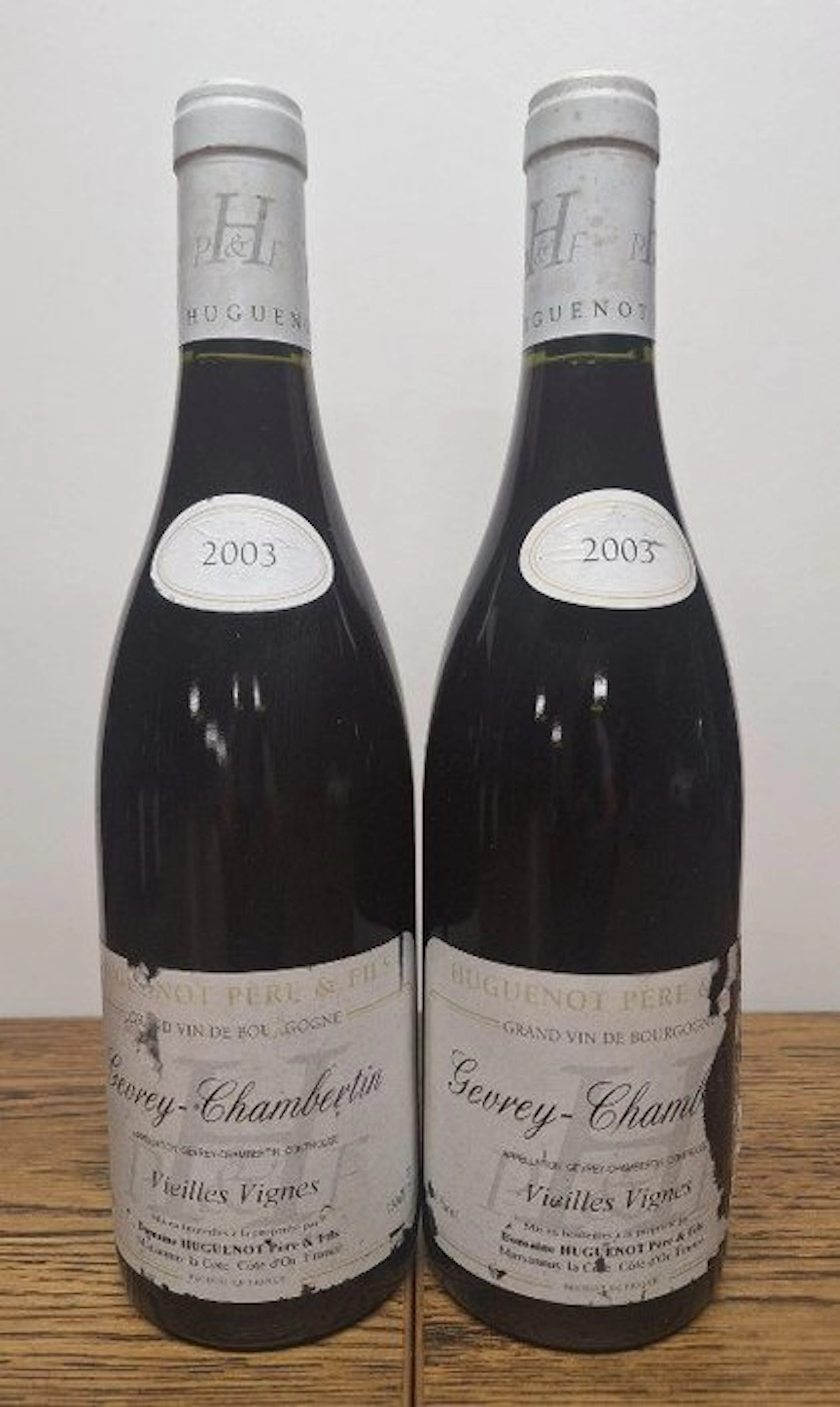 2003 Huguenot & Fils "Vielles Vignes" - Gevrey Chambertin - 2 Bottles (0.75L)
