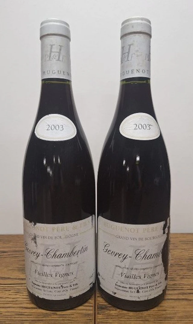 2003 Huguenot & Fils "Vielles Vignes" - Gevrey Chambertin - 2 Bottles (0.75L)