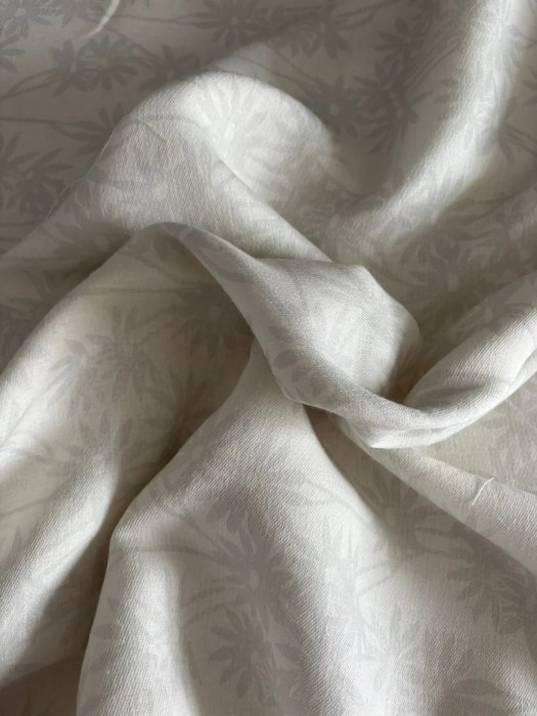Upholstery fabric cut