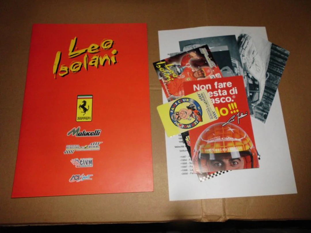 Brochure - Ferrari - F355 challenge Leo Isolani Press kit...