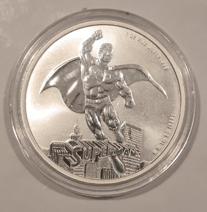 Samoa. 5 Dollars 2023 DC Comics 'Superman' (No reserve price)