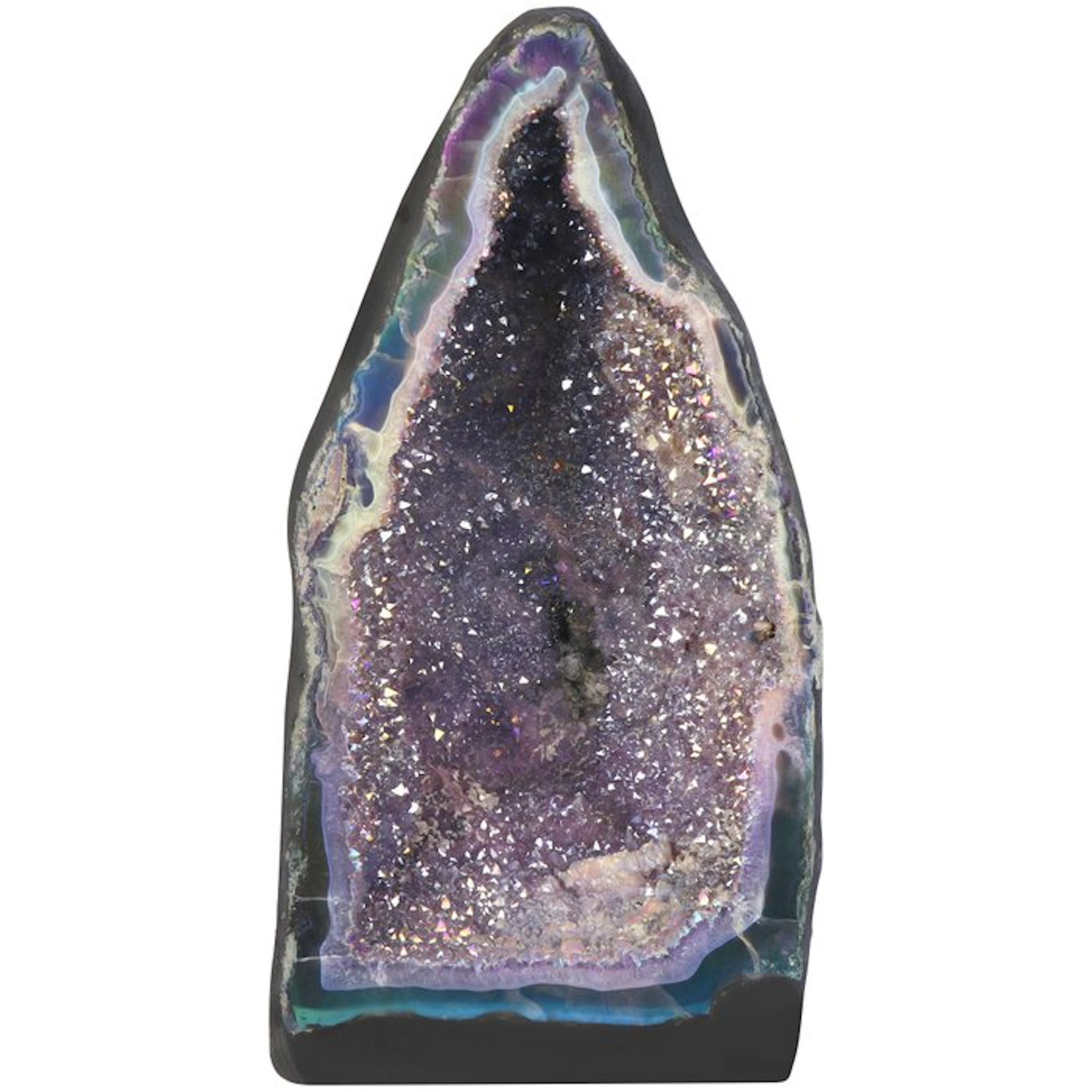 Platinium Amethyst - Geode - 41x20x15 cm- 9 kg
