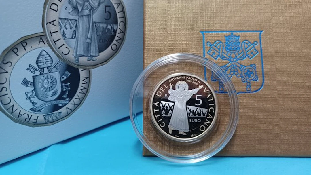 Vatican. 5 Euro 2025 "San Giovanni Paolo II" Proof (No reserve price)