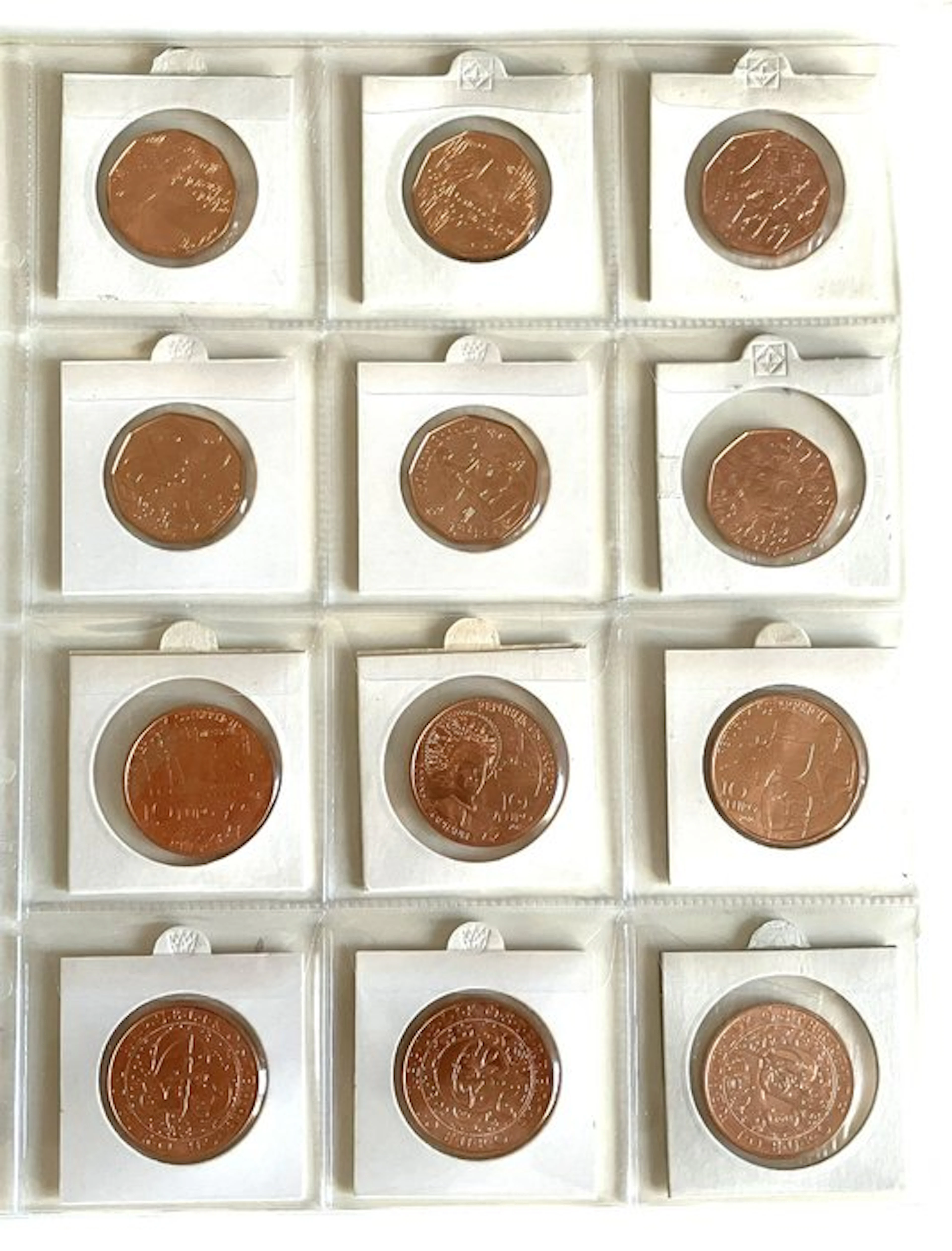 Austria. 5 Euro / 10 Euro 2013/2018 (12 coins) (No reserve price)