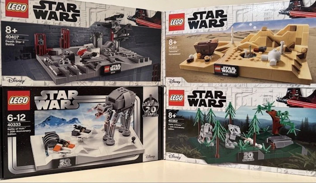 LEGO Set - Star Wars - Star Wars GWP Diorama Collection