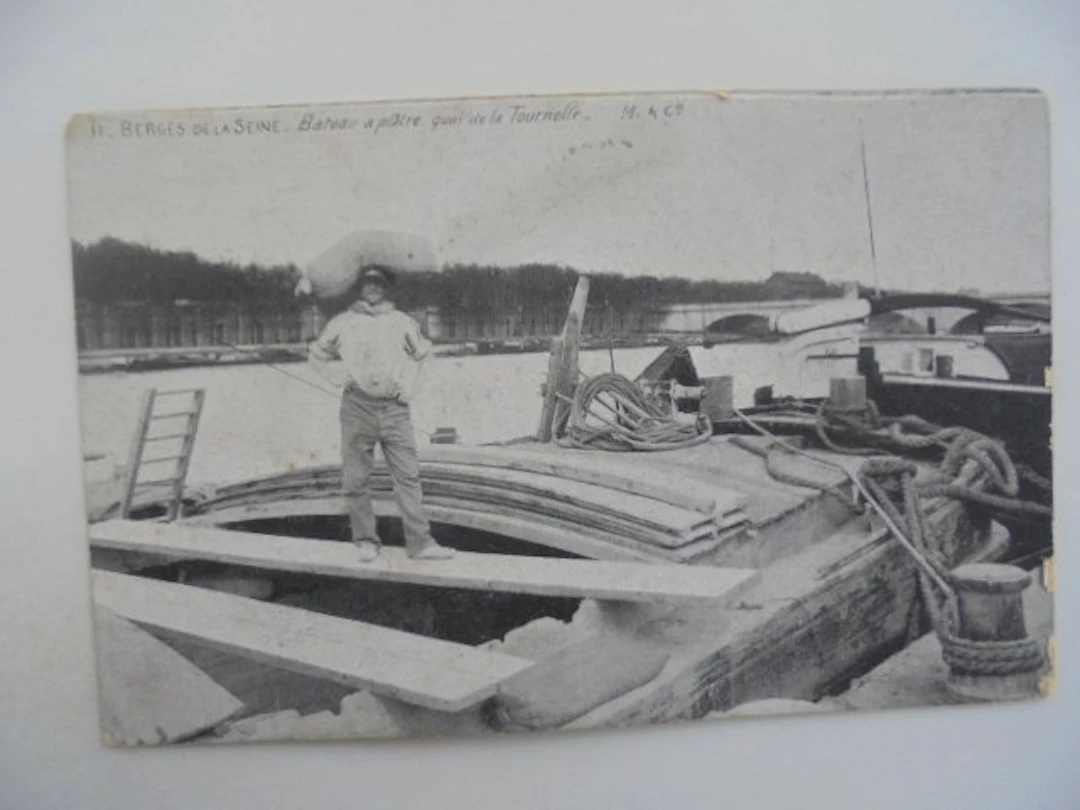 France - The Houseboats - Postcard (100) - 1900-1980