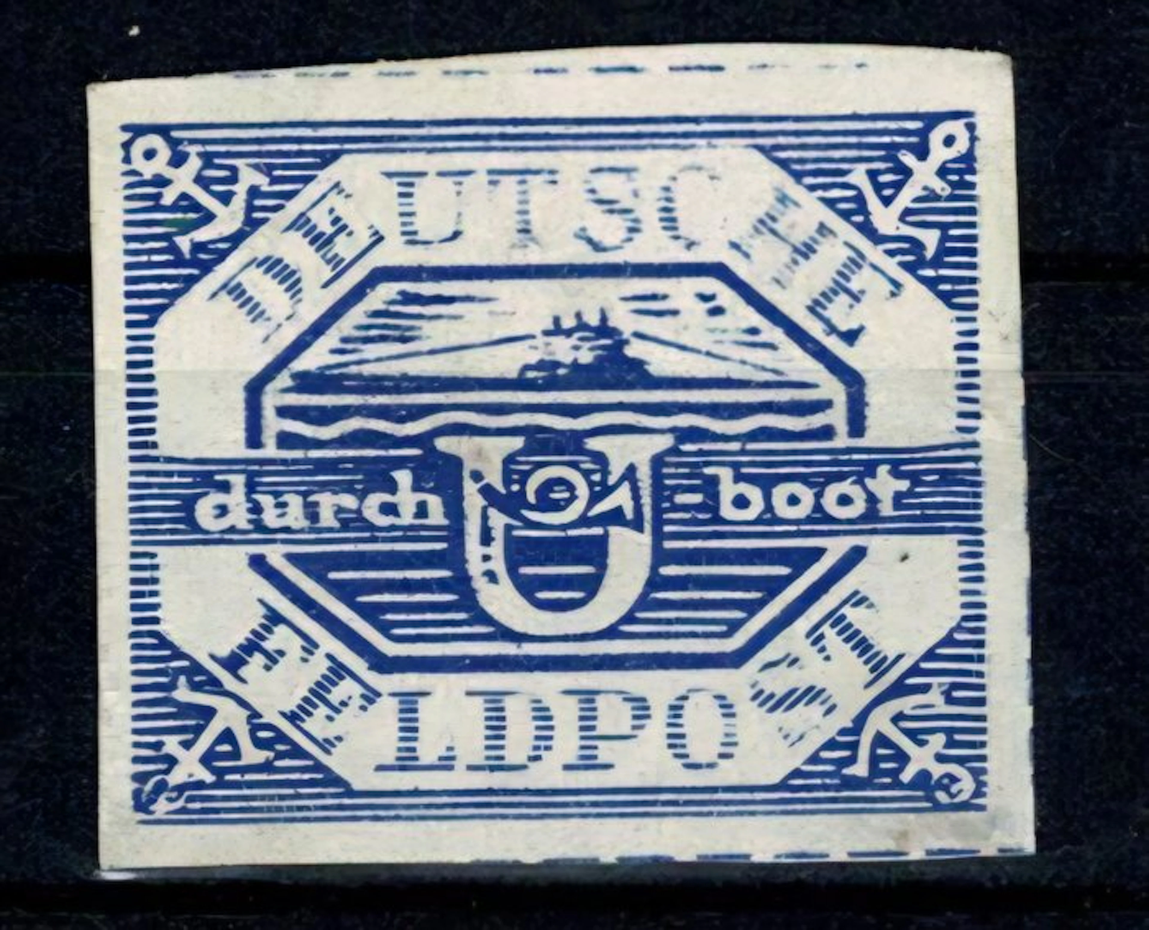German Empire - Hela field post stamp with certificate. - MiNr. 13 b