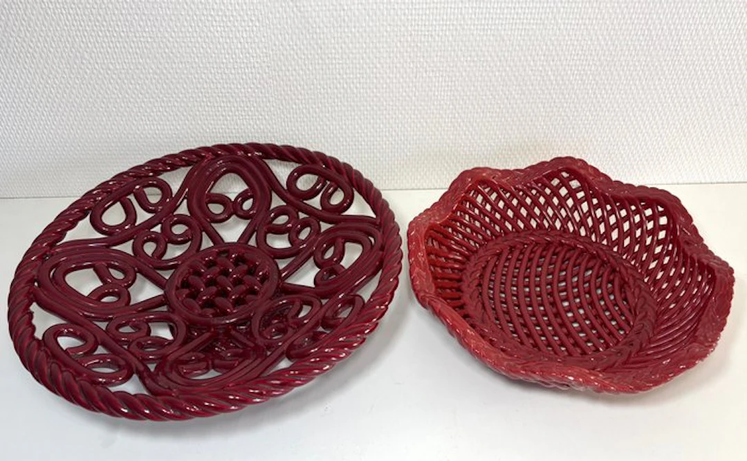 Fruit basket - Glazed ceramic