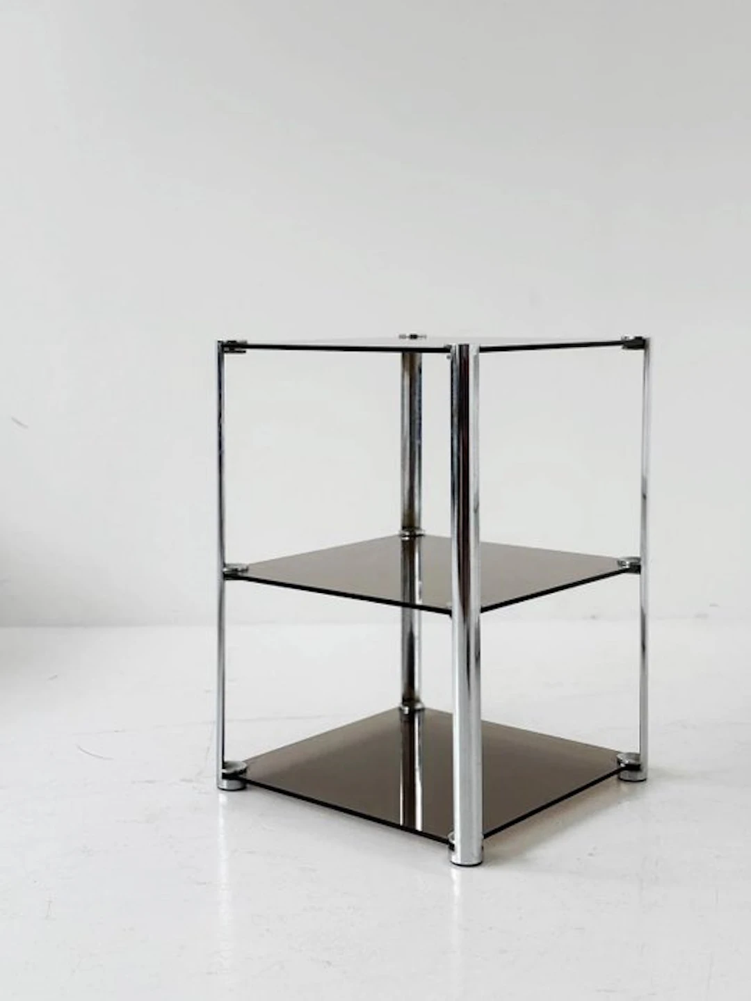 Cabinet - Glass, Chrome plated