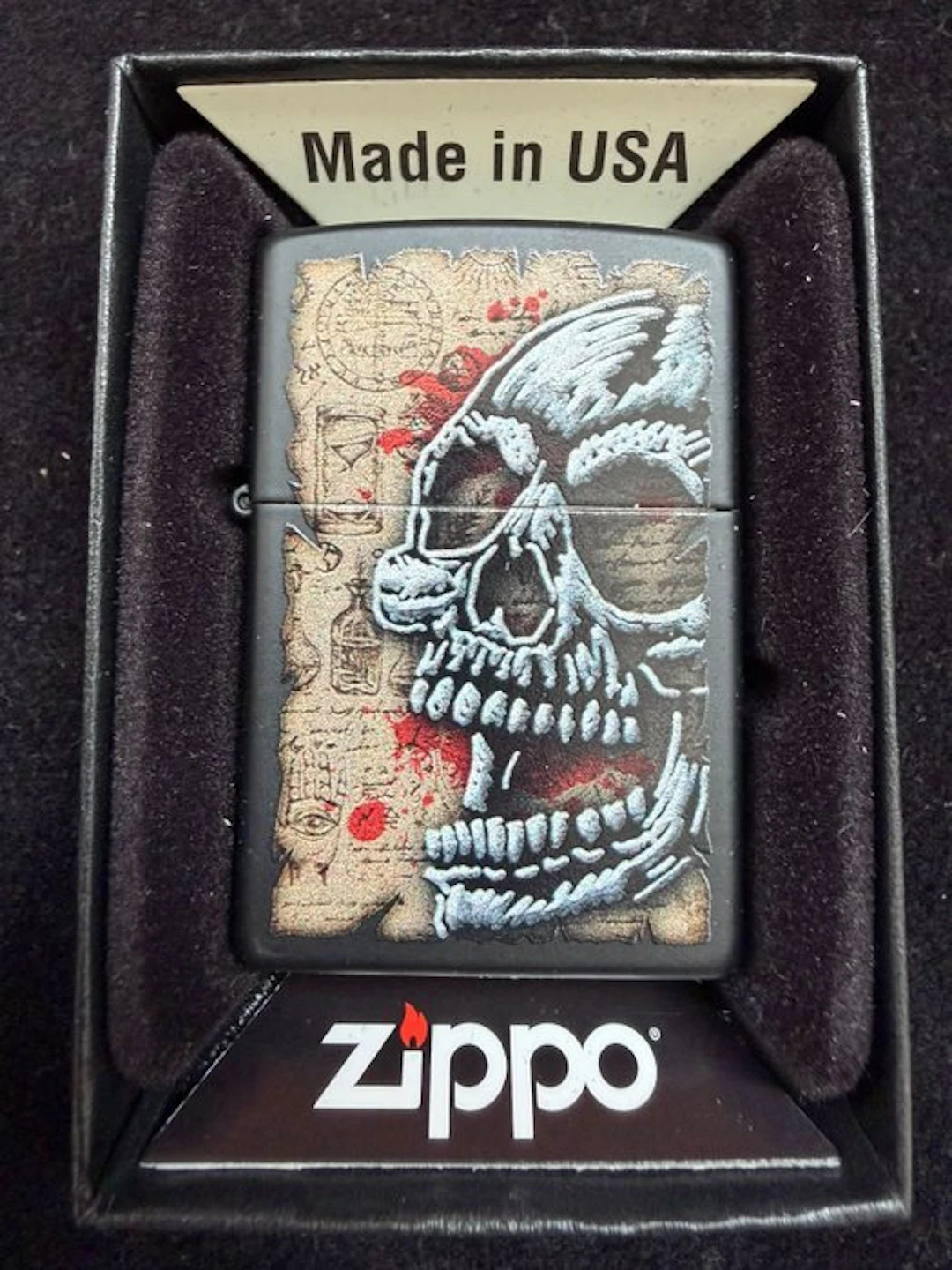 Zippo - No reserve price - Lighter - Steel (stainless)
