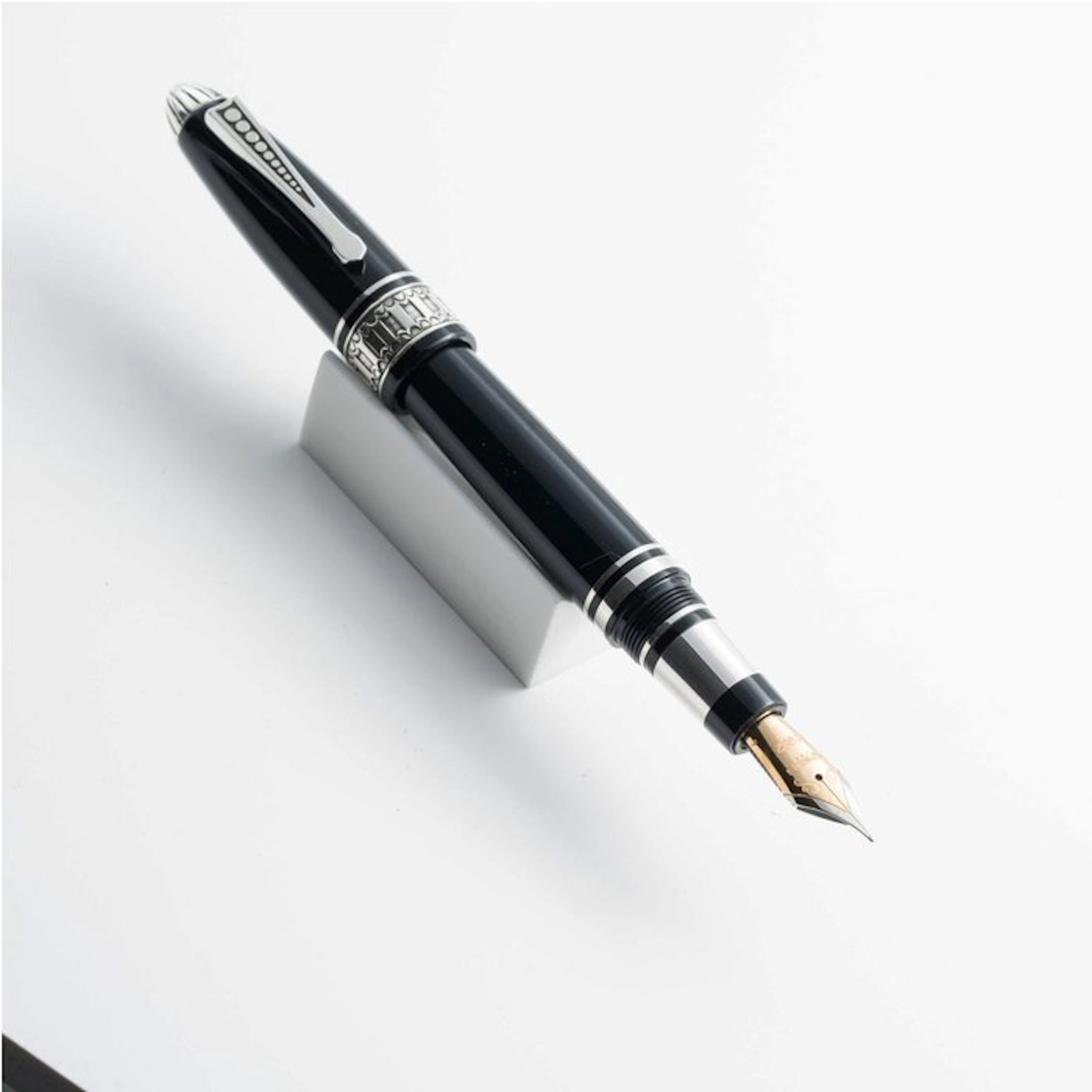 Marlen - Opera - Edizione Numerata in resina italiana e Argento - Fountain pen