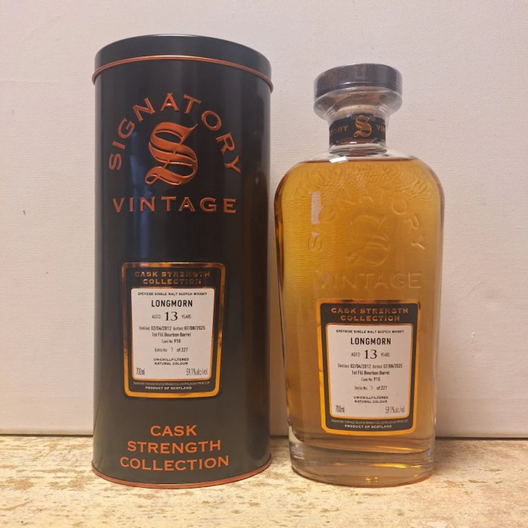 Longmorn 2012 13 years old Cask Strength Collection - Signatory Vintage - b