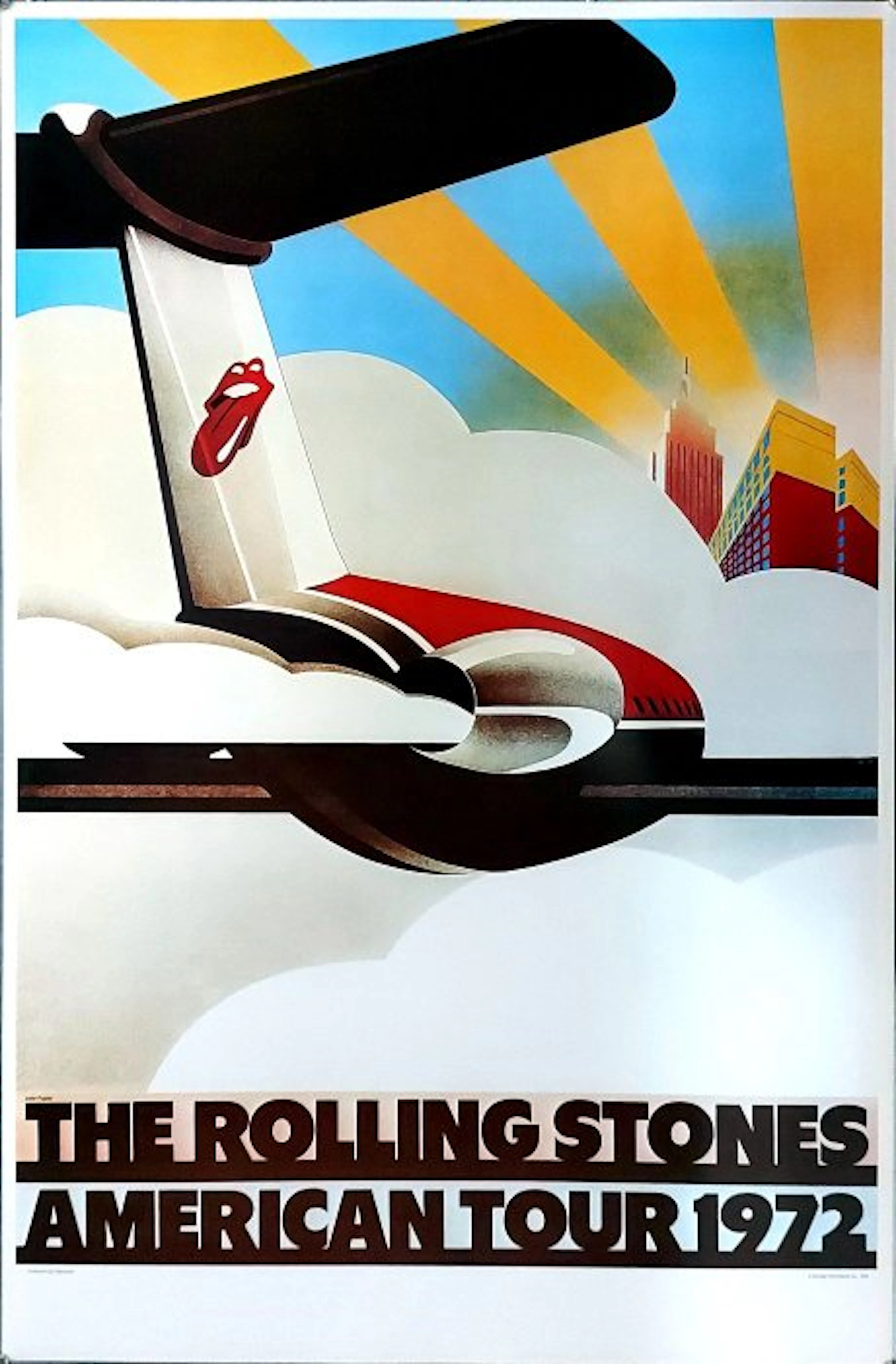 John Pasche - Rolling Stones - Rolling Stones - Tongue and Lips - 1970s