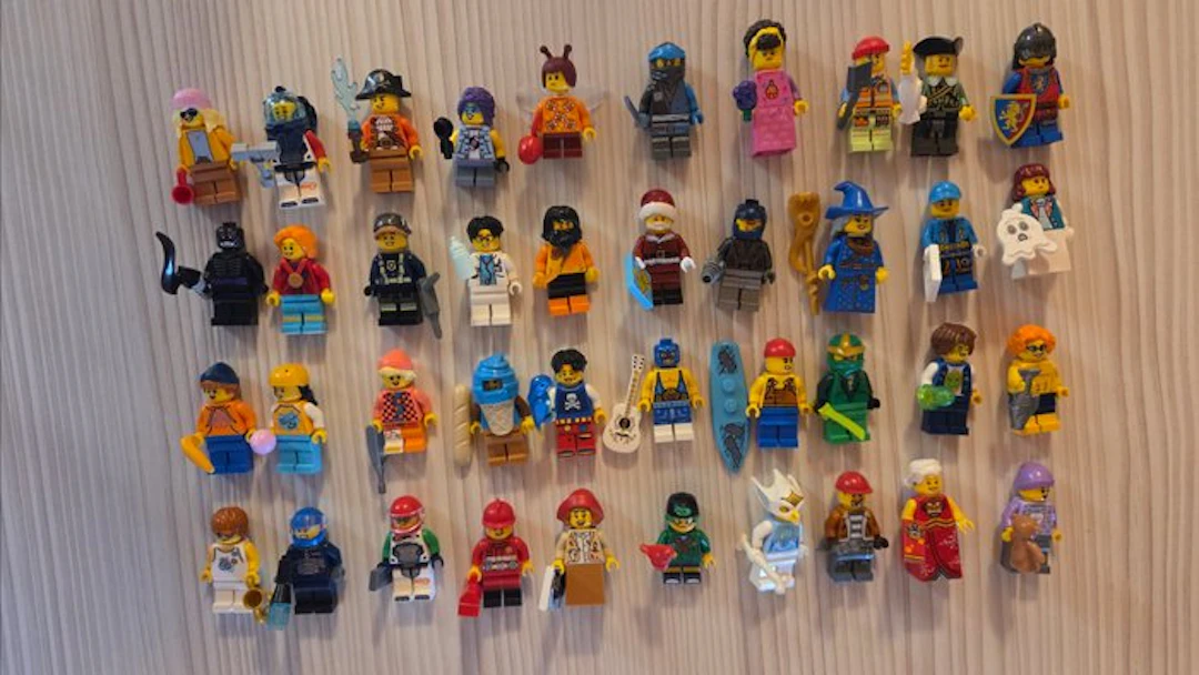 LEGO Minifigure - Minifigures - Set di 40 minifigure miste Lego