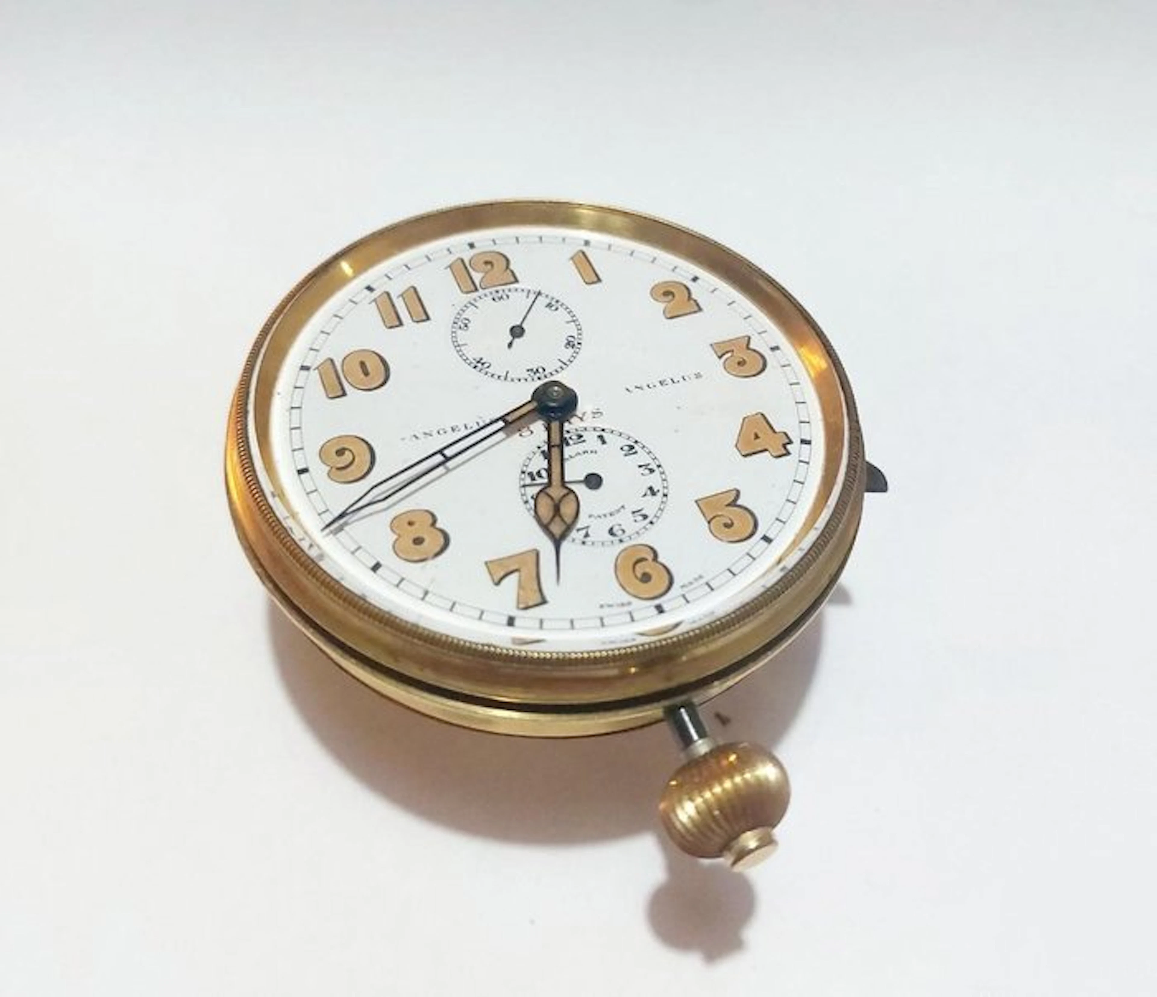 Alarm clock - ANGELUS- cronógrafo con sonería y alarma...