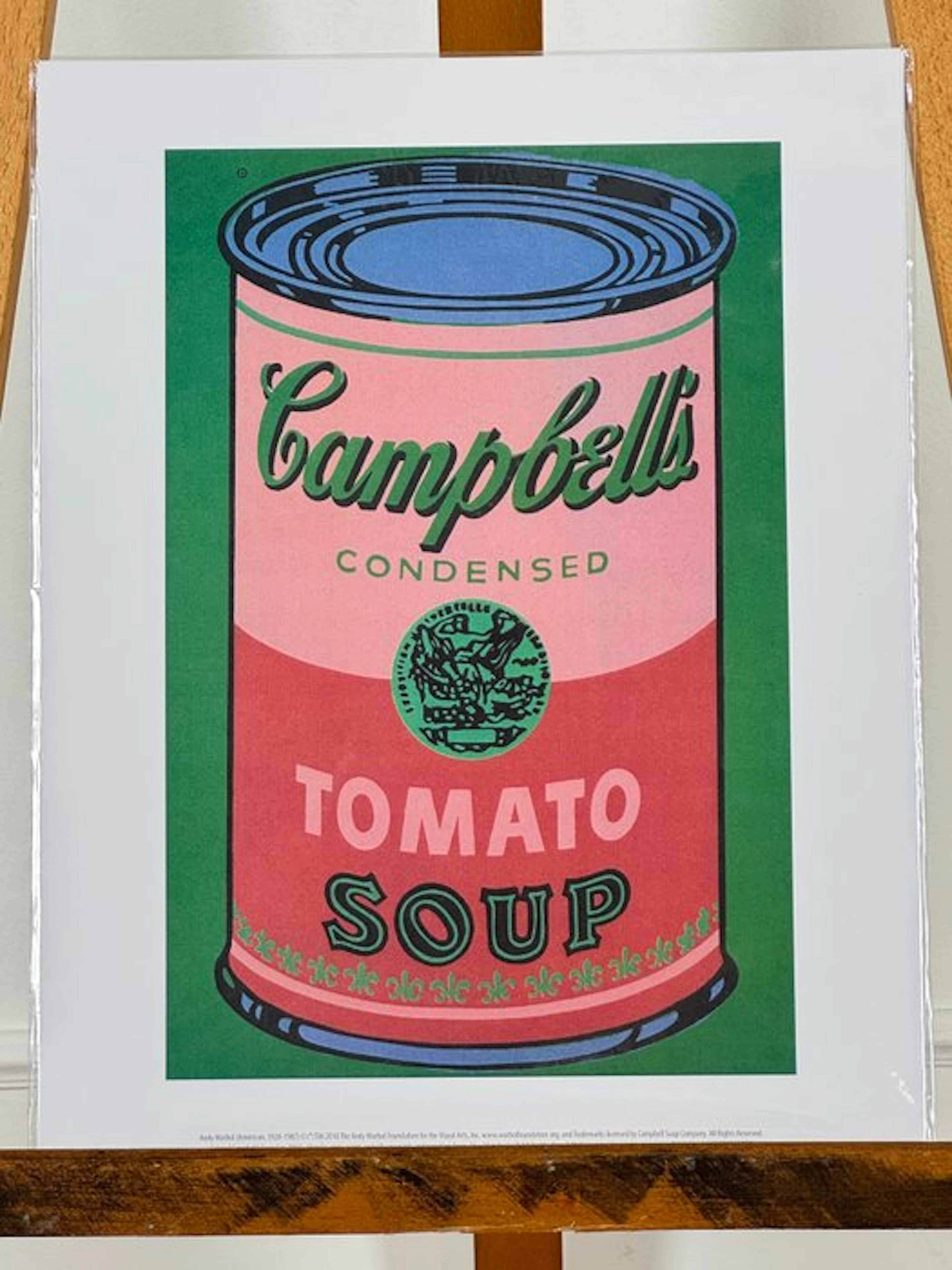 Andy Warhol - Campbell’s Soup (Tomato) - COA King & McGaw...