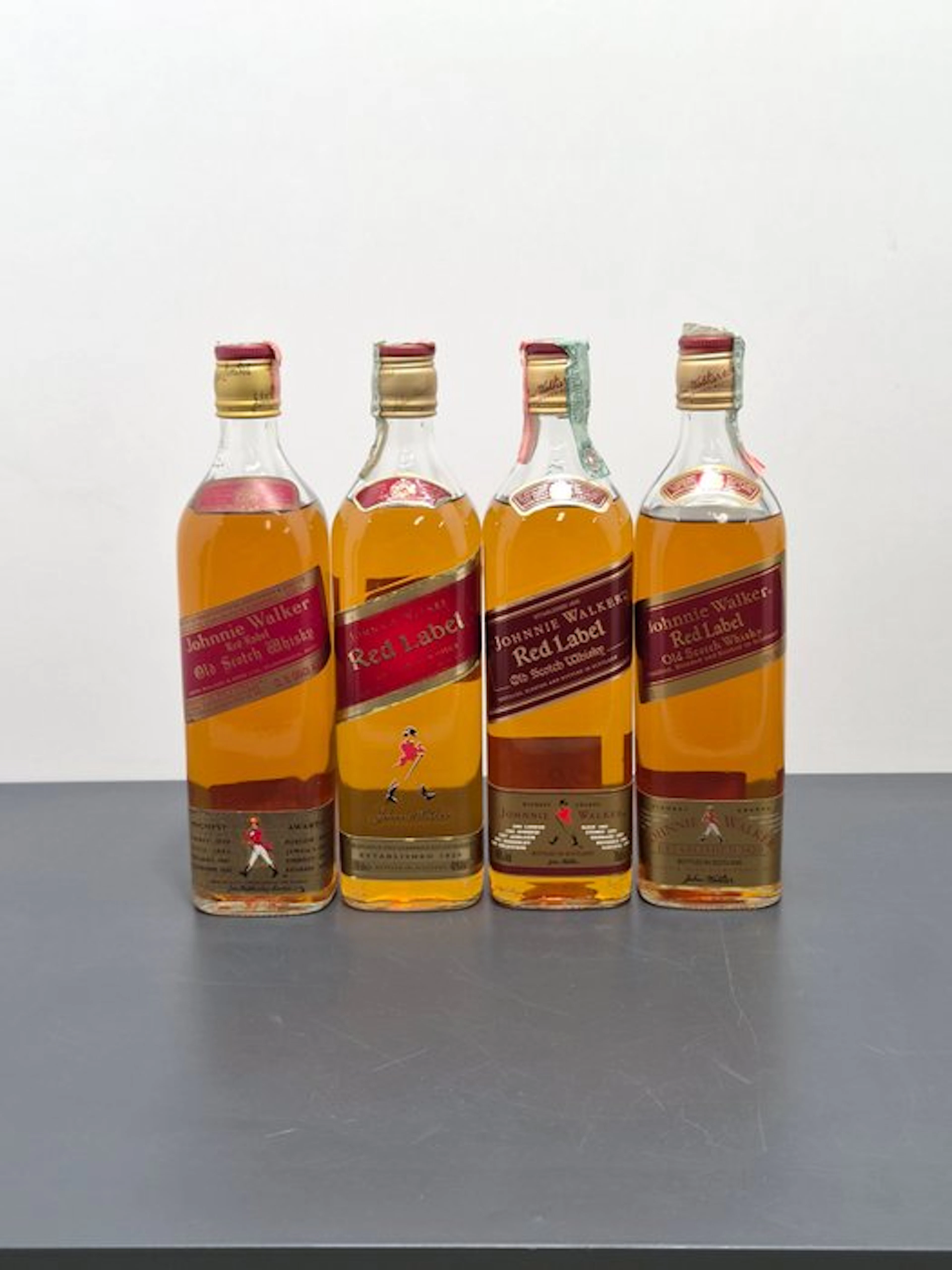 Johnnie Walker Red Label - 70cl - 4 bottles