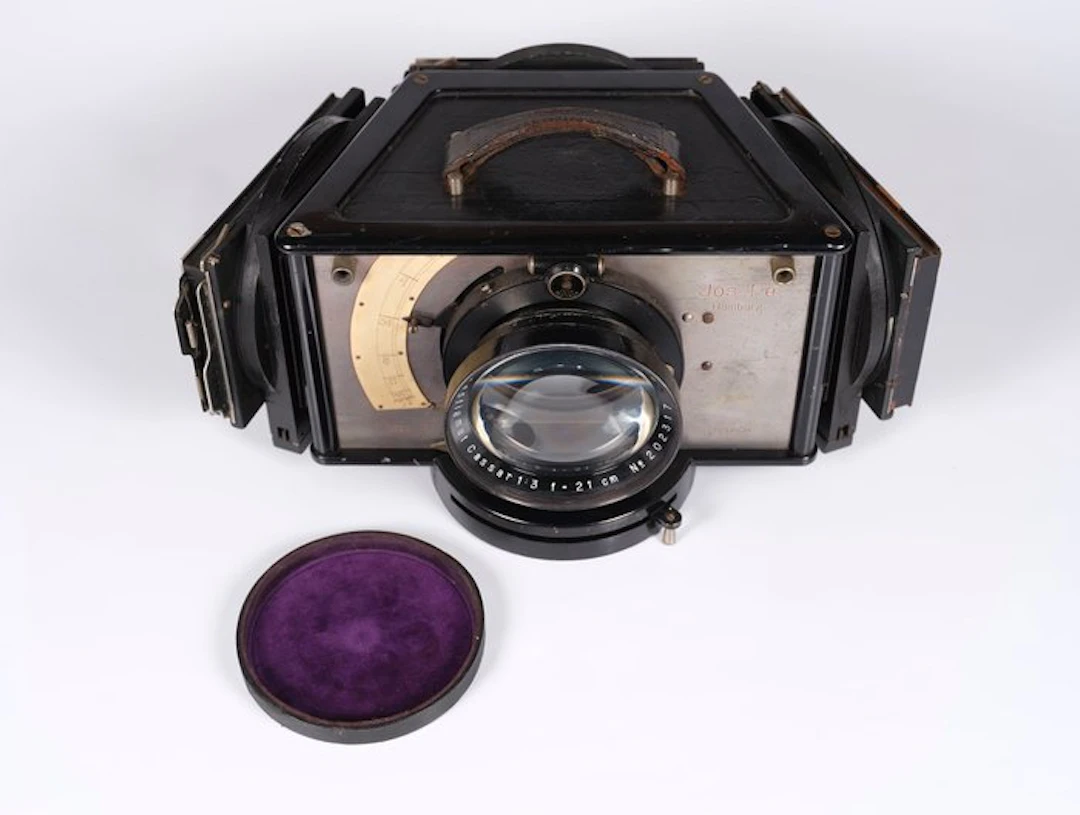 Jos-Pe Driekleurencamera (Dreifarbenkamera) - 9x12cm - Large format camera