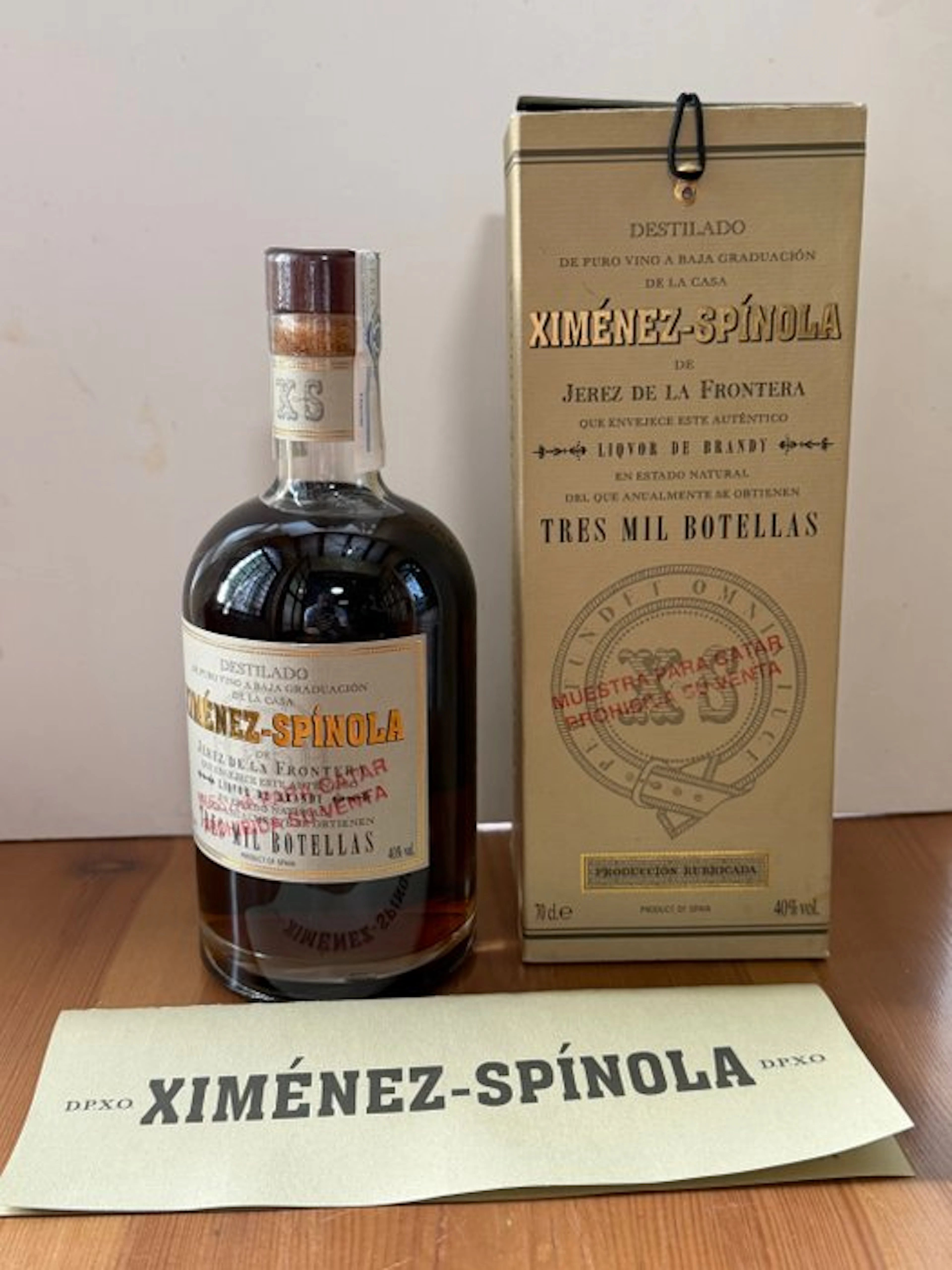 Ximénez-Spínola - Tres Mil Botellas - b. 2009 - 70cl
