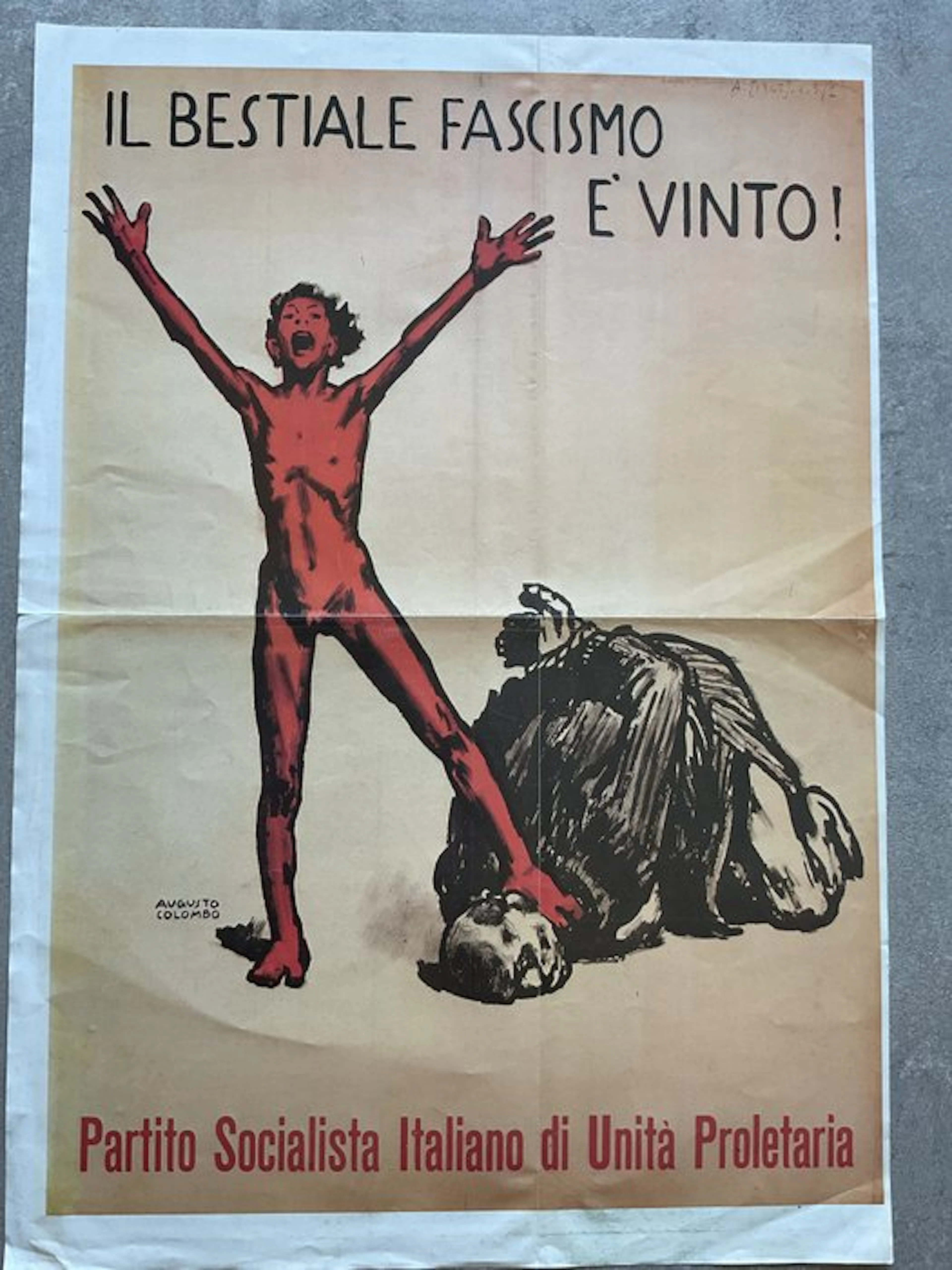 Augusto Colombo - Partito Socialista Italiano di Unità...