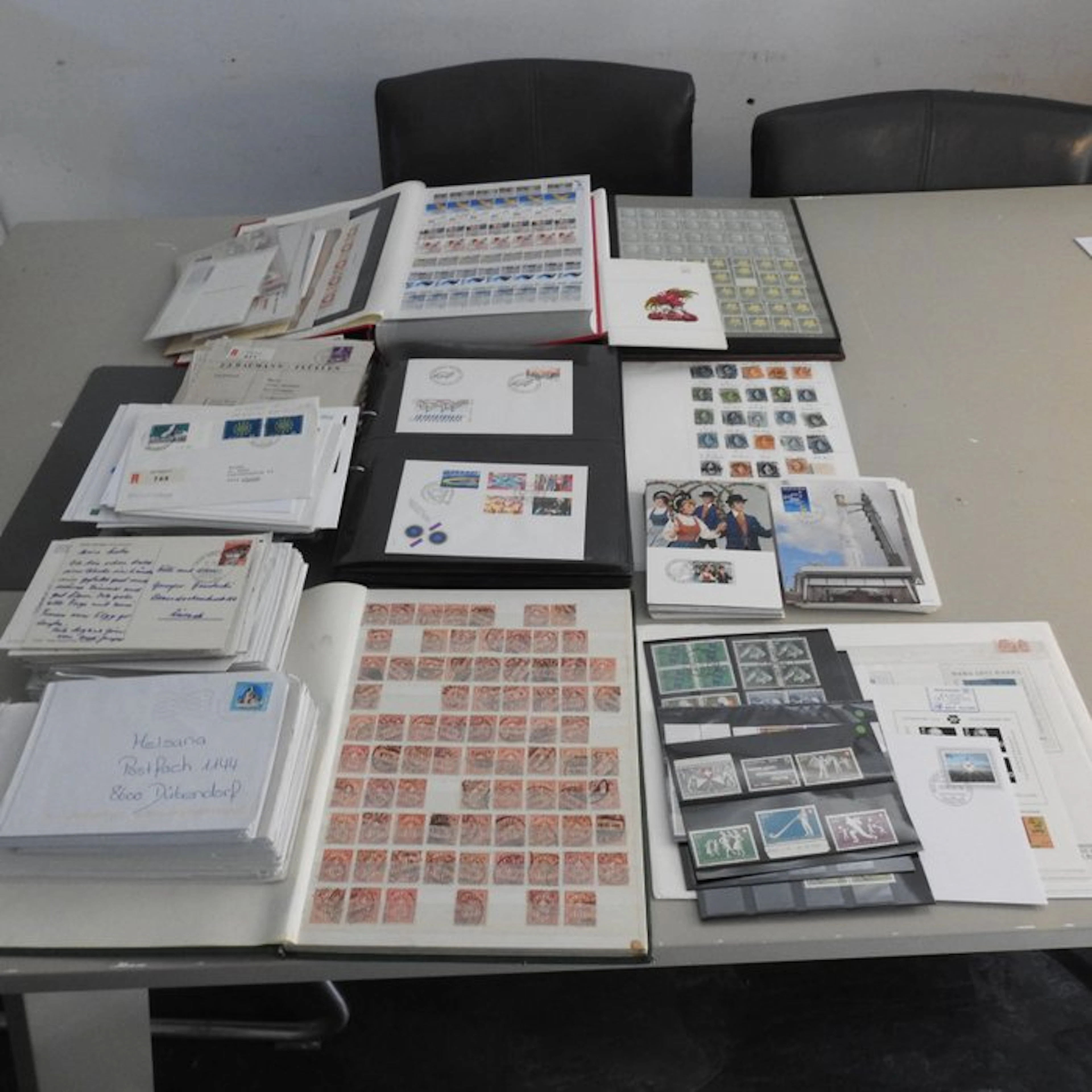 Switzerland - Nice collection of stamps and letters, FDC Switzerland