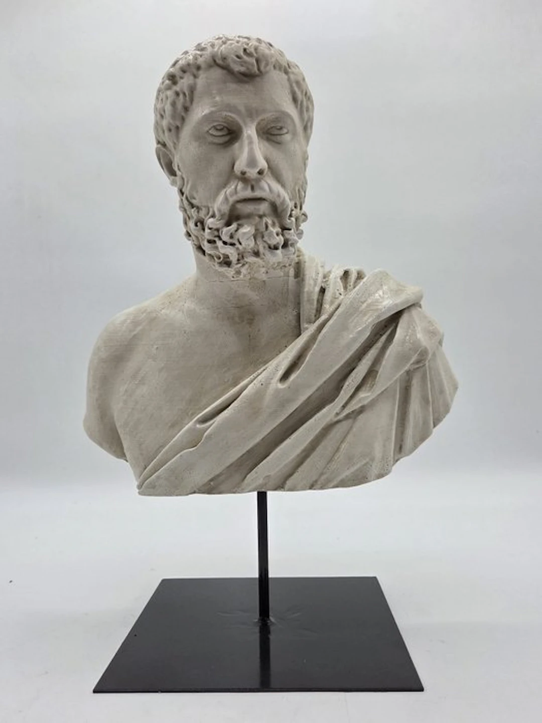 Sculpture, Busto di Publio Elvio Pertinace - 42 cm - marble powder