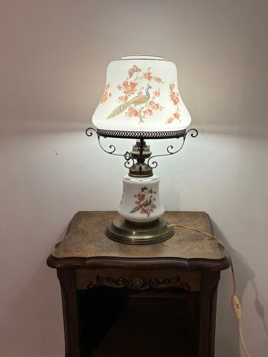 Table lamp - Table lamp in the style of an oil lamp