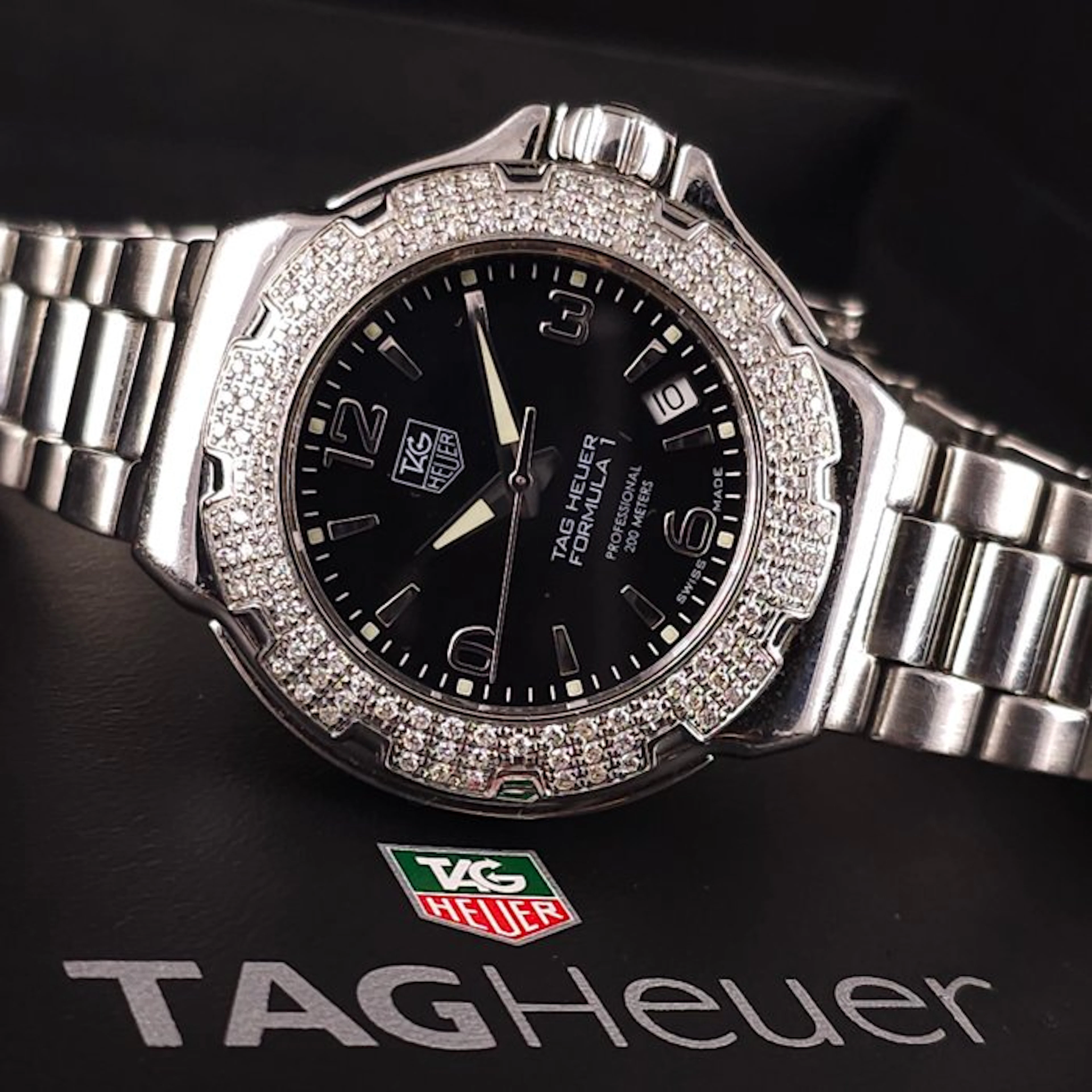 TAG Heuer - Formula 1 - Glamour Diamonds - Box & Paper...