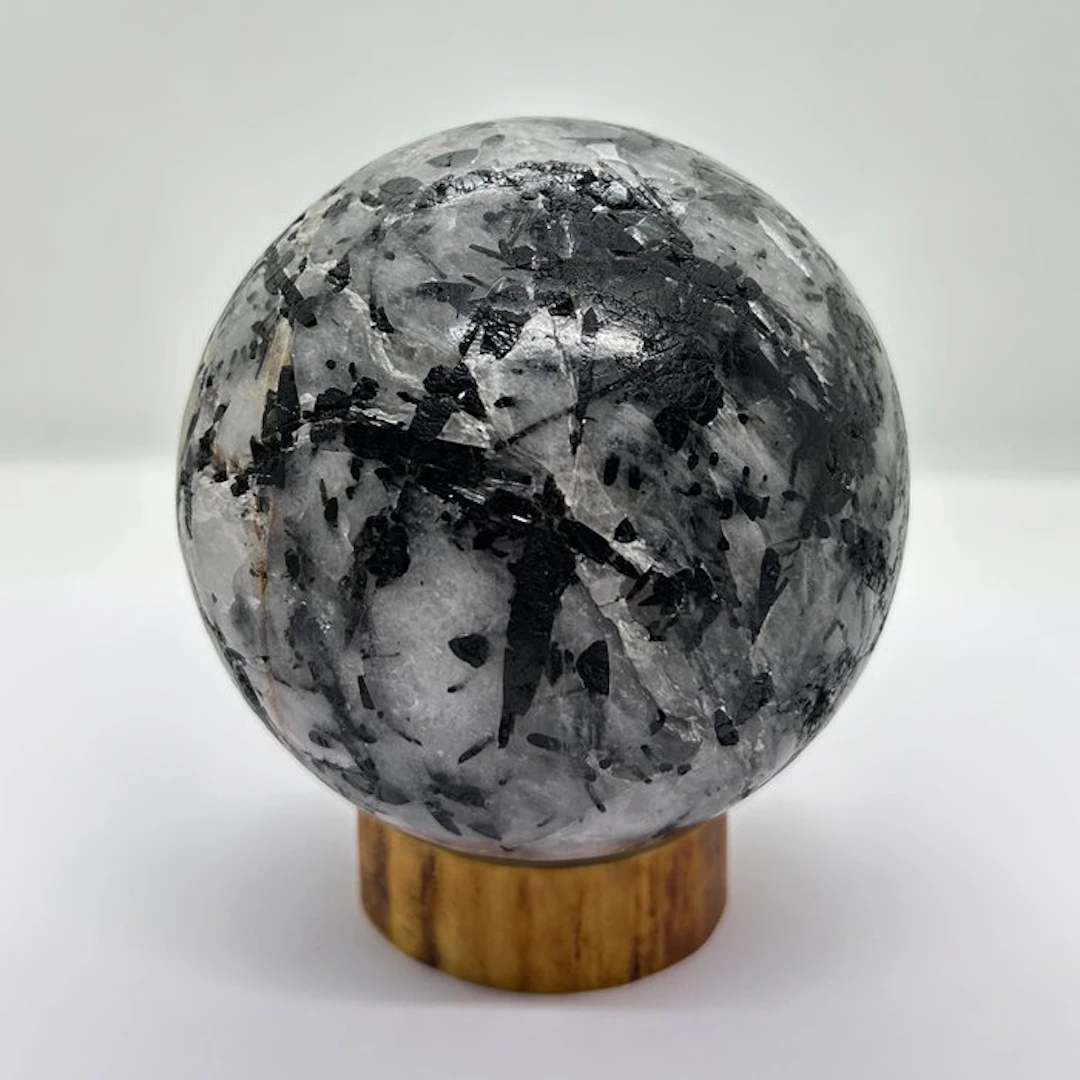 Tourmaline Sphere - Height: 97 mm- 1213.59 g - (1)