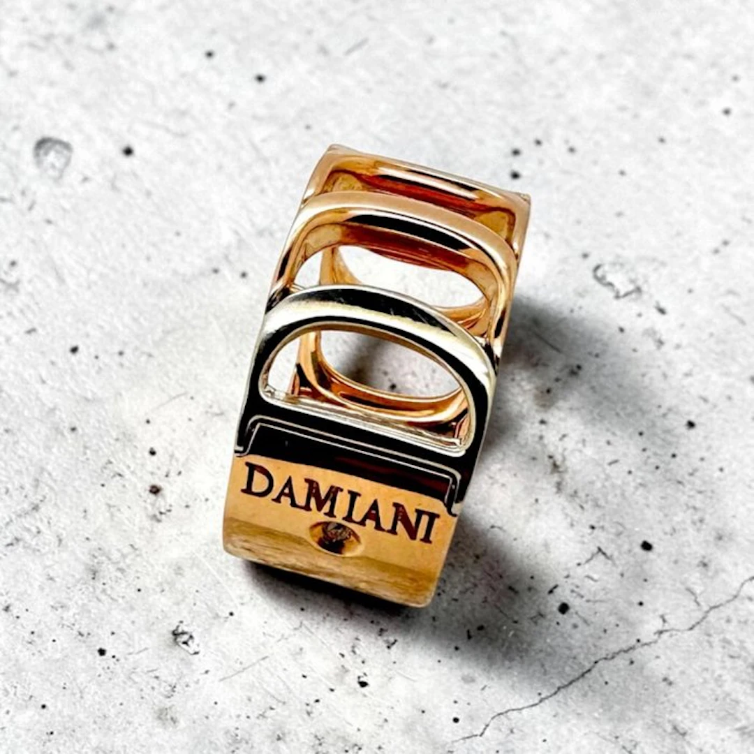 Damiani - Ring - collezione Damianissima - 18 kt. Rose gold, White gold