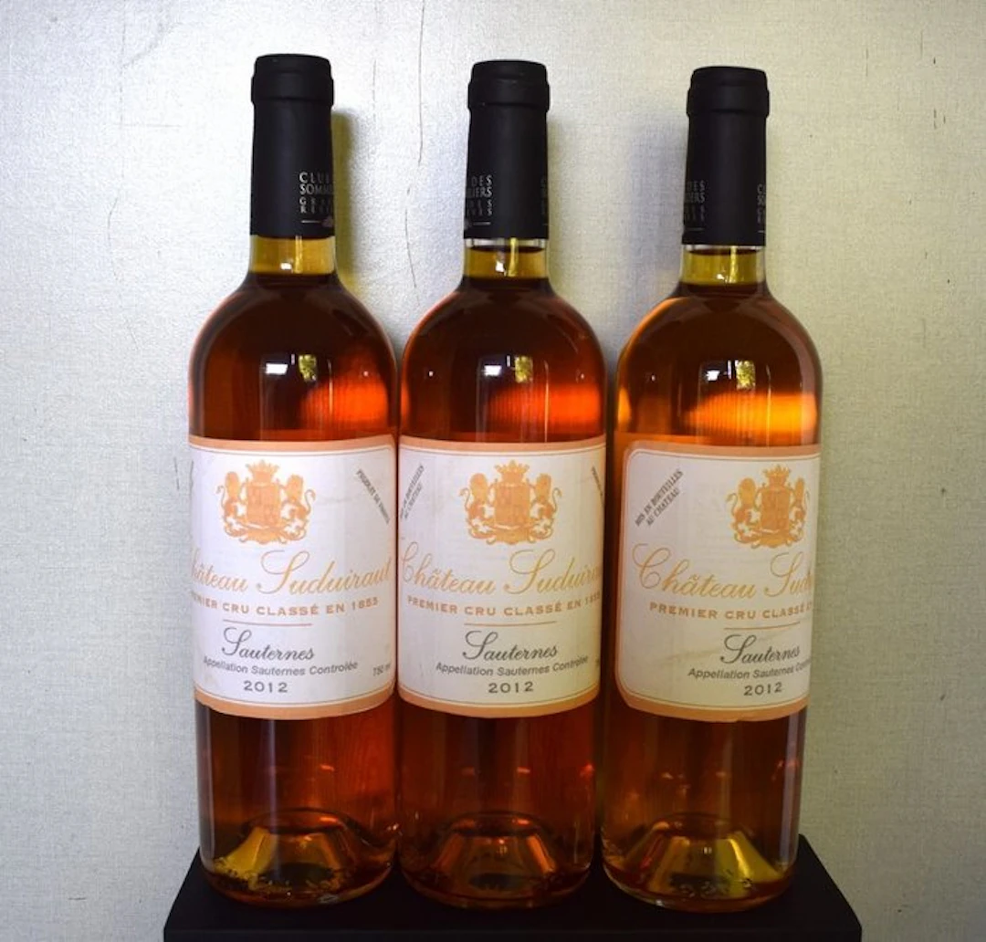 2012 Château Suduiraut - Sauternes Premier Cru Classé 1855 - 3 Bottles (0.75L)