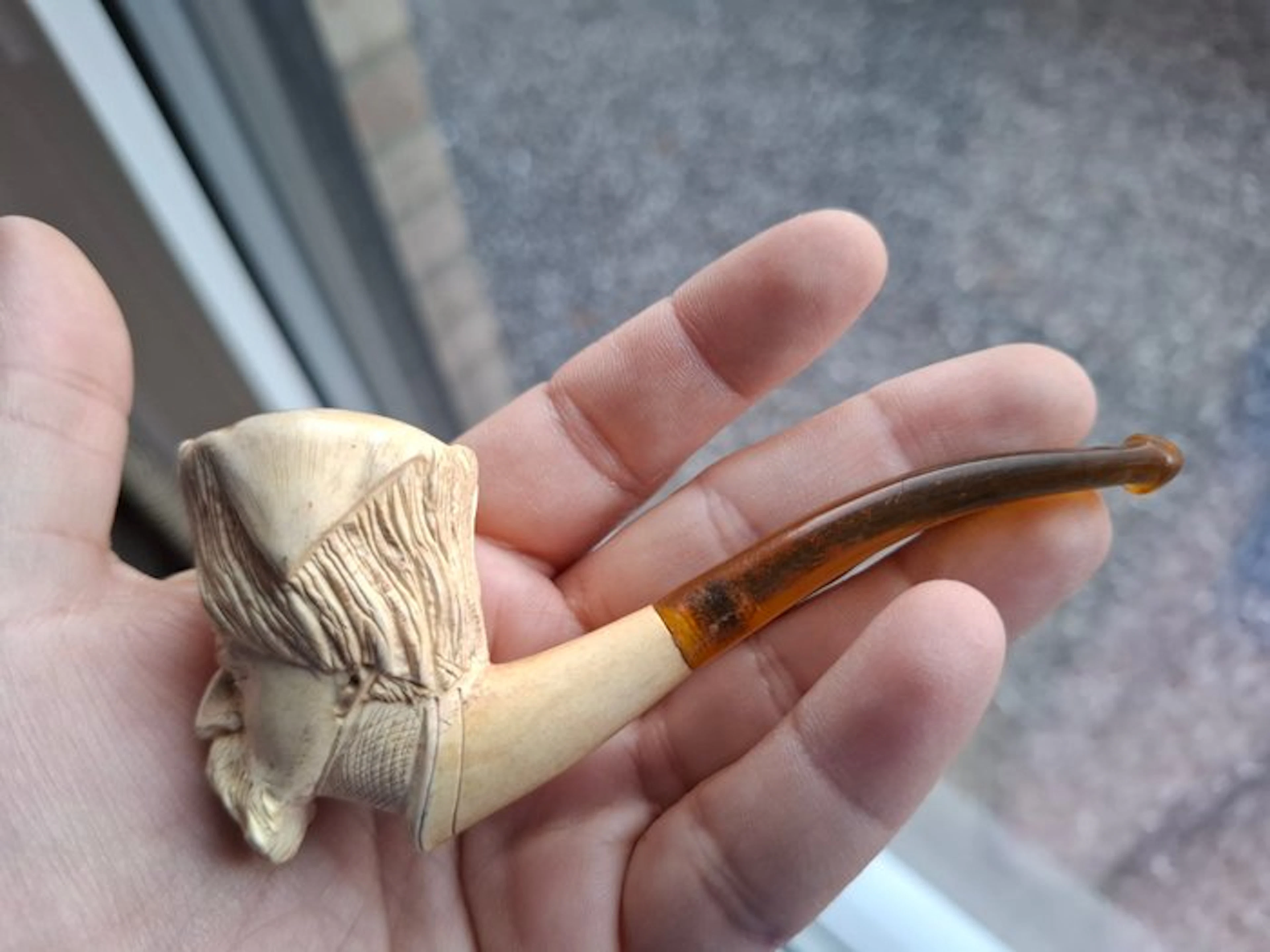 Meerschaum pipe - Sea foam