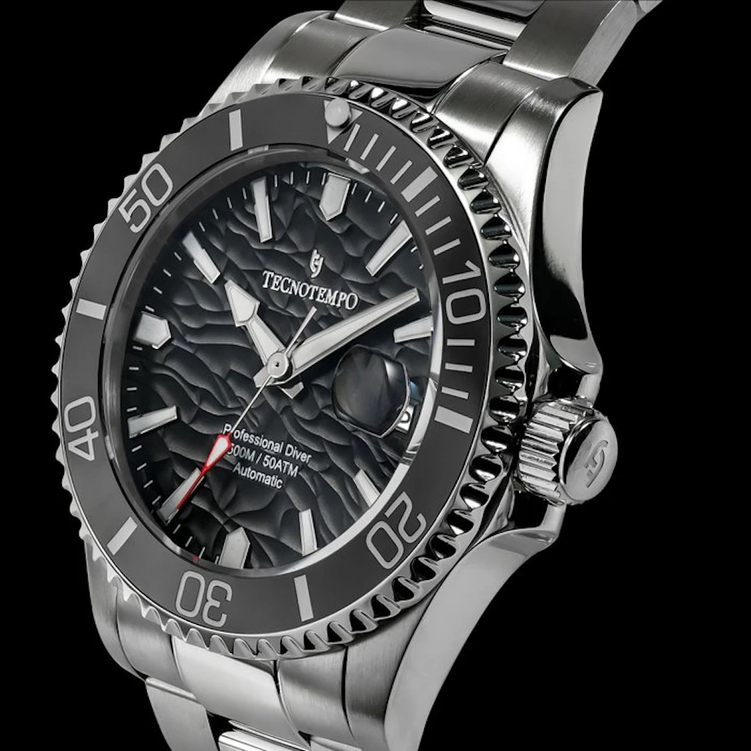 Tecnotempo - Automatic Professional Diver 500M / 50ATM...