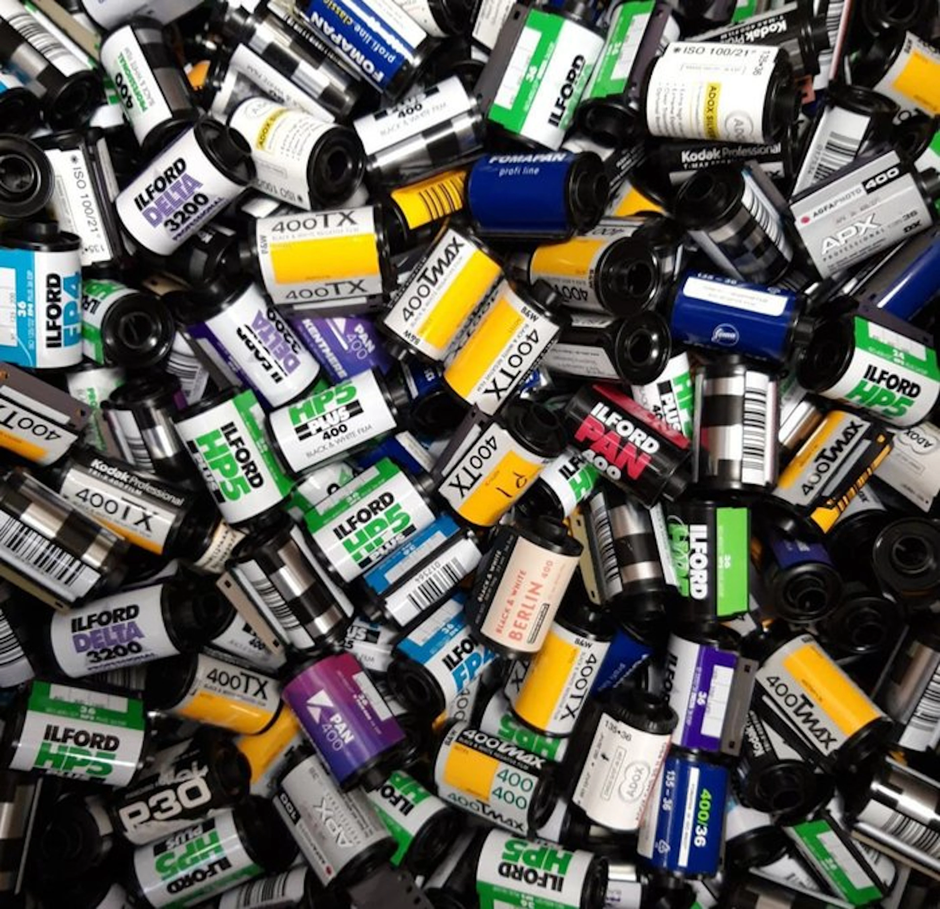 Kodak, Ilford, Rollei, Fujifilm 35 mm Analogue camera