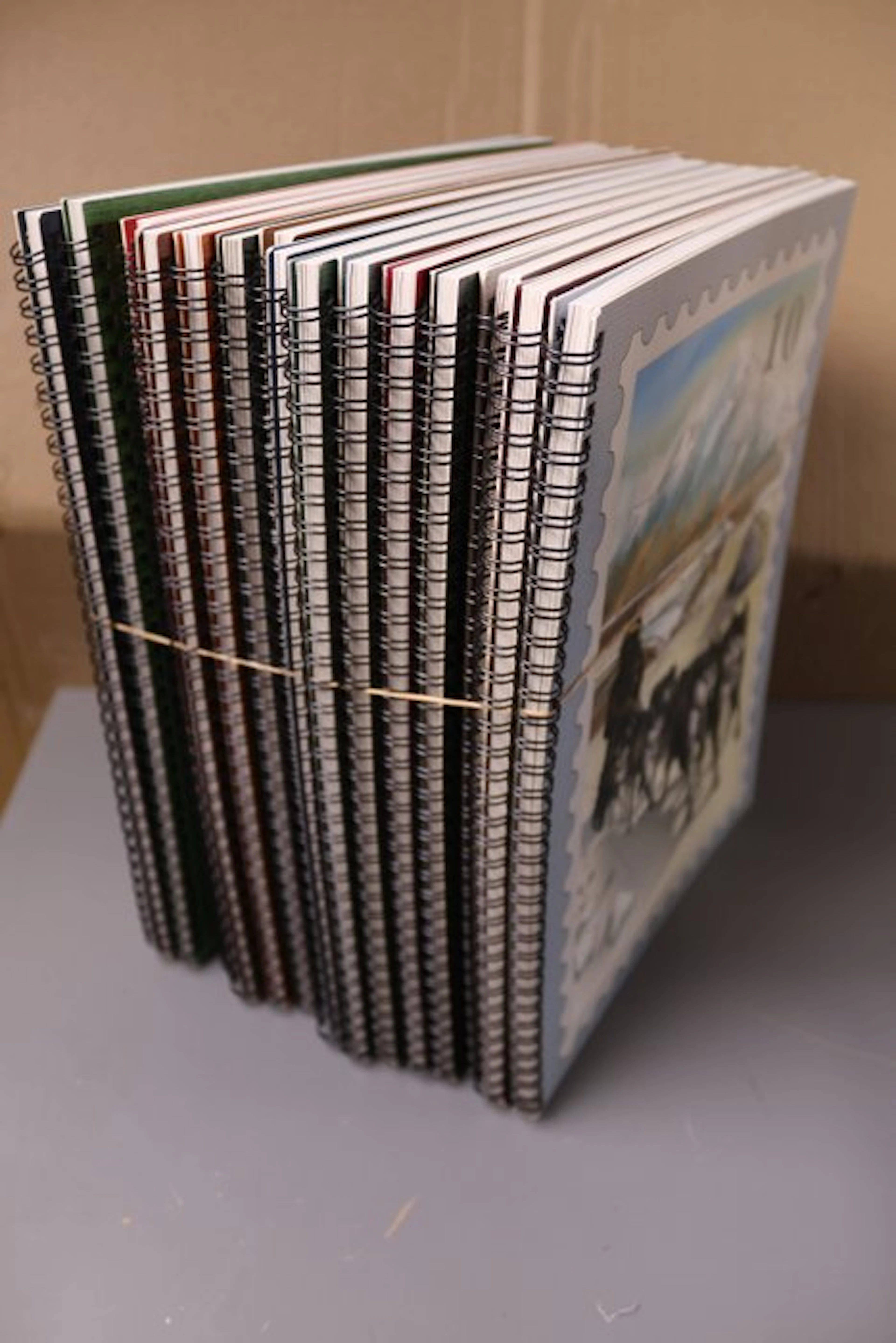 World - 15 new blank stock books