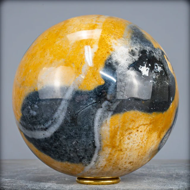 New Find! Rare Natural Jasper - Chalcedony Sphere- 5041.14 g