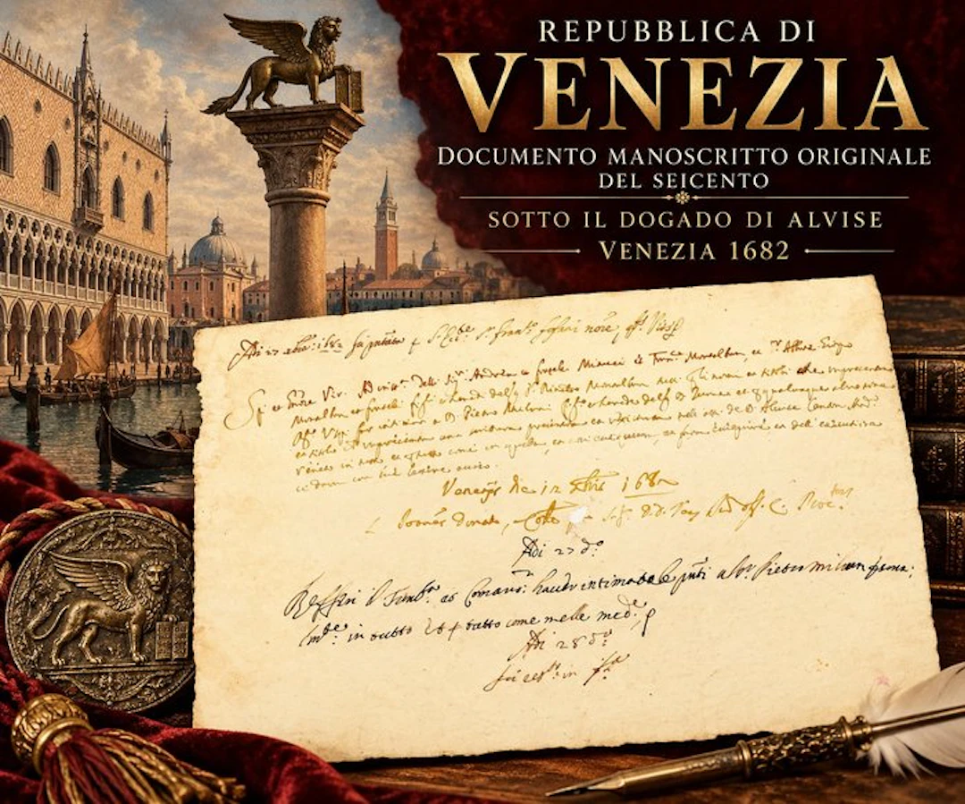 Manoscritto - Repubblica di Venezia – Documento...